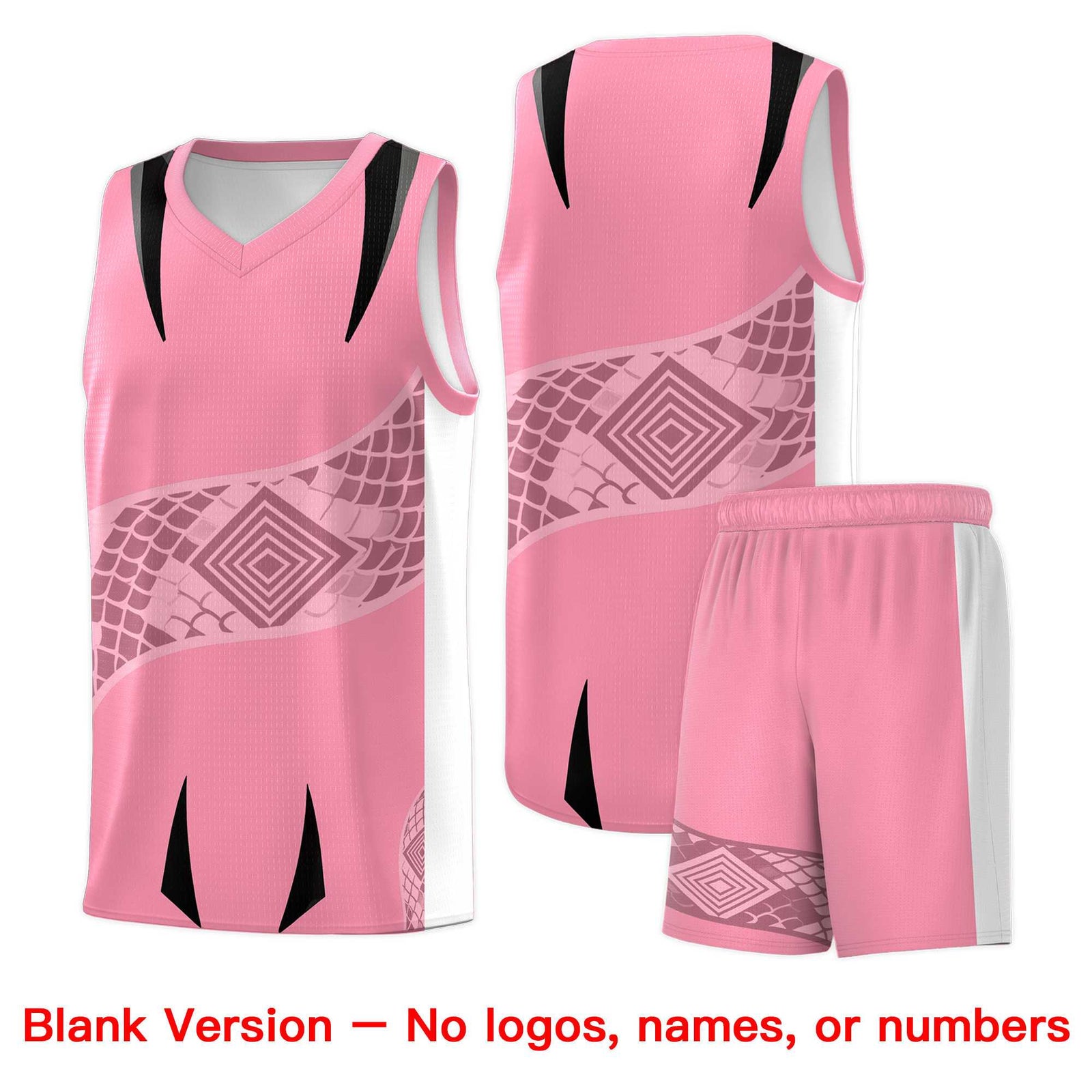 Custom White Black Snake Scale Venomous Fang for Leagues Graffiti Pattern Basketball Suit Jersey