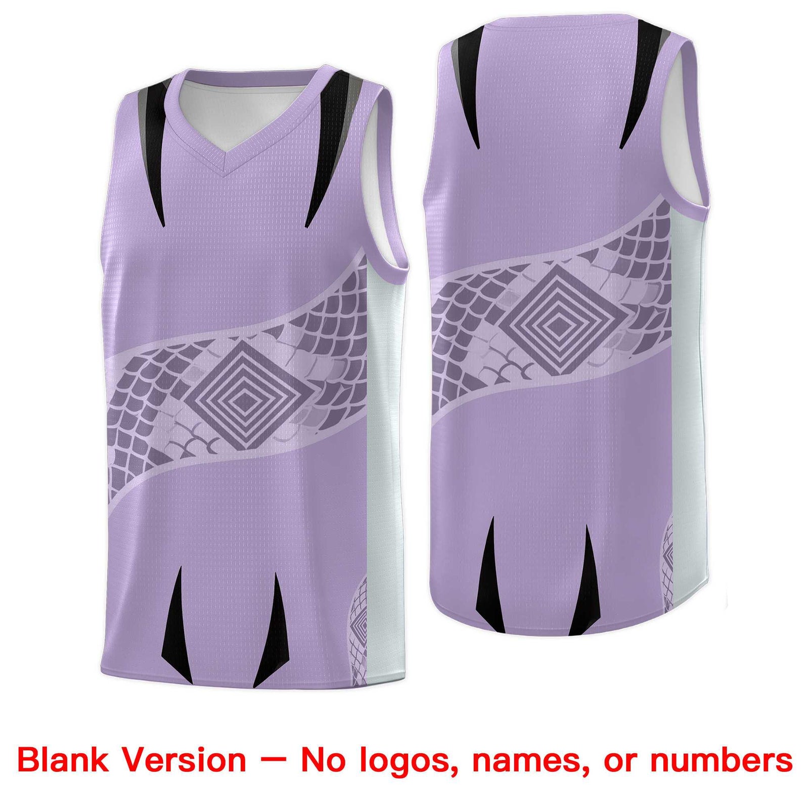 Custom White Black Snake Scale Venomous Fang for Leagues Graffiti Pattern Basketball Suit Jersey