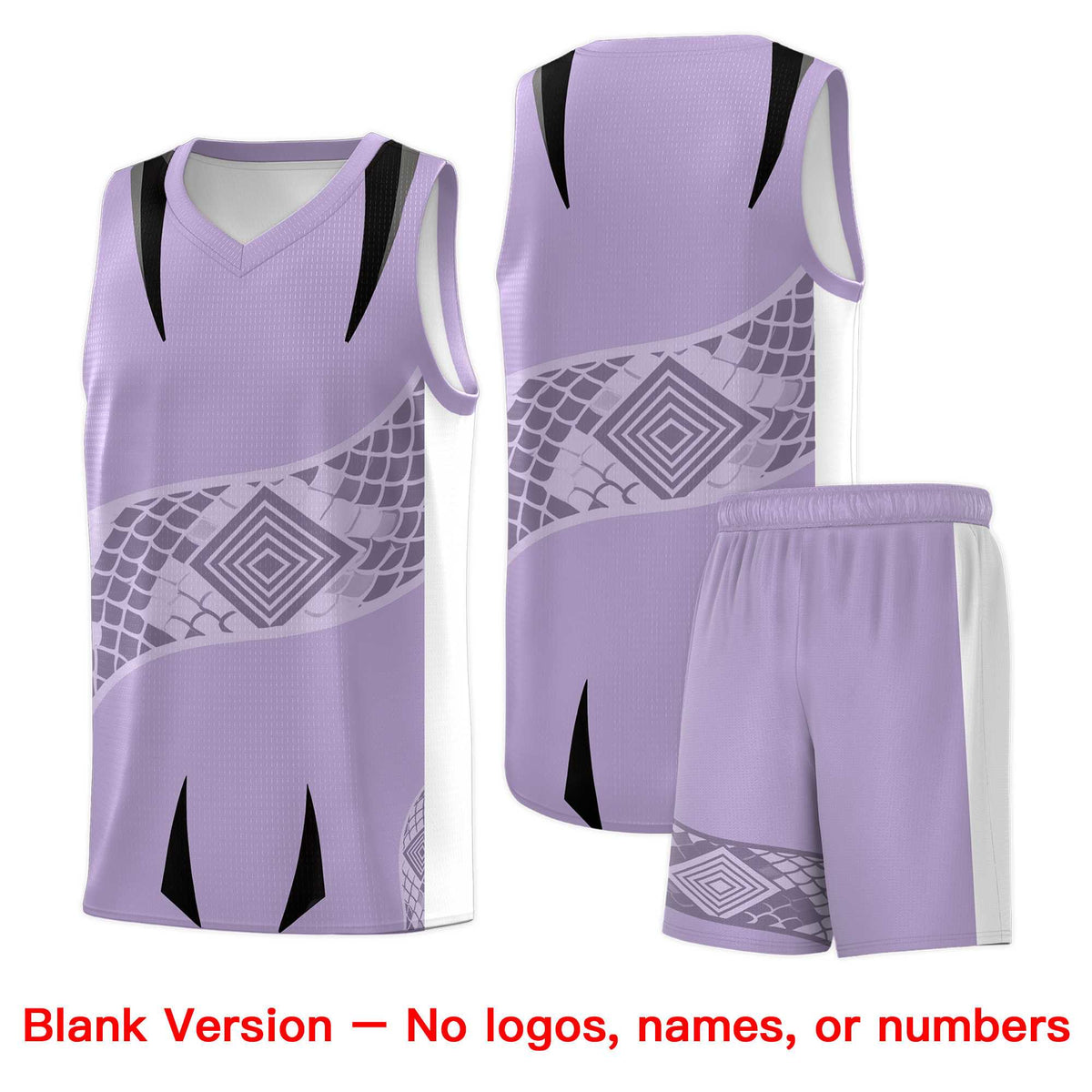 Custom White Black Snake Scale Venomous Fang for Leagues Graffiti Pattern Basketball Suit Jersey
