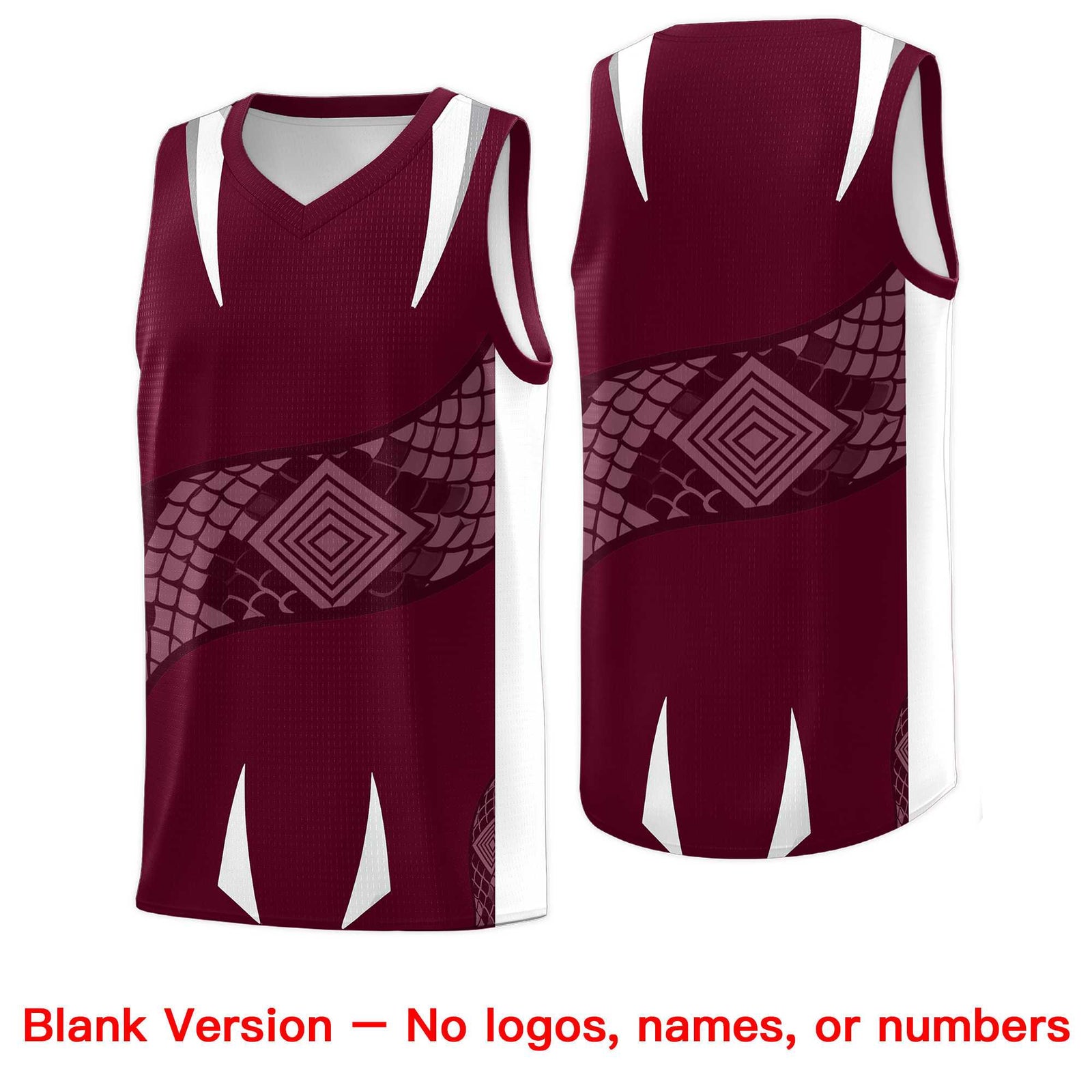 Custom White Black Snake Scale Venomous Fang for Leagues Graffiti Pattern Basketball Suit Jersey