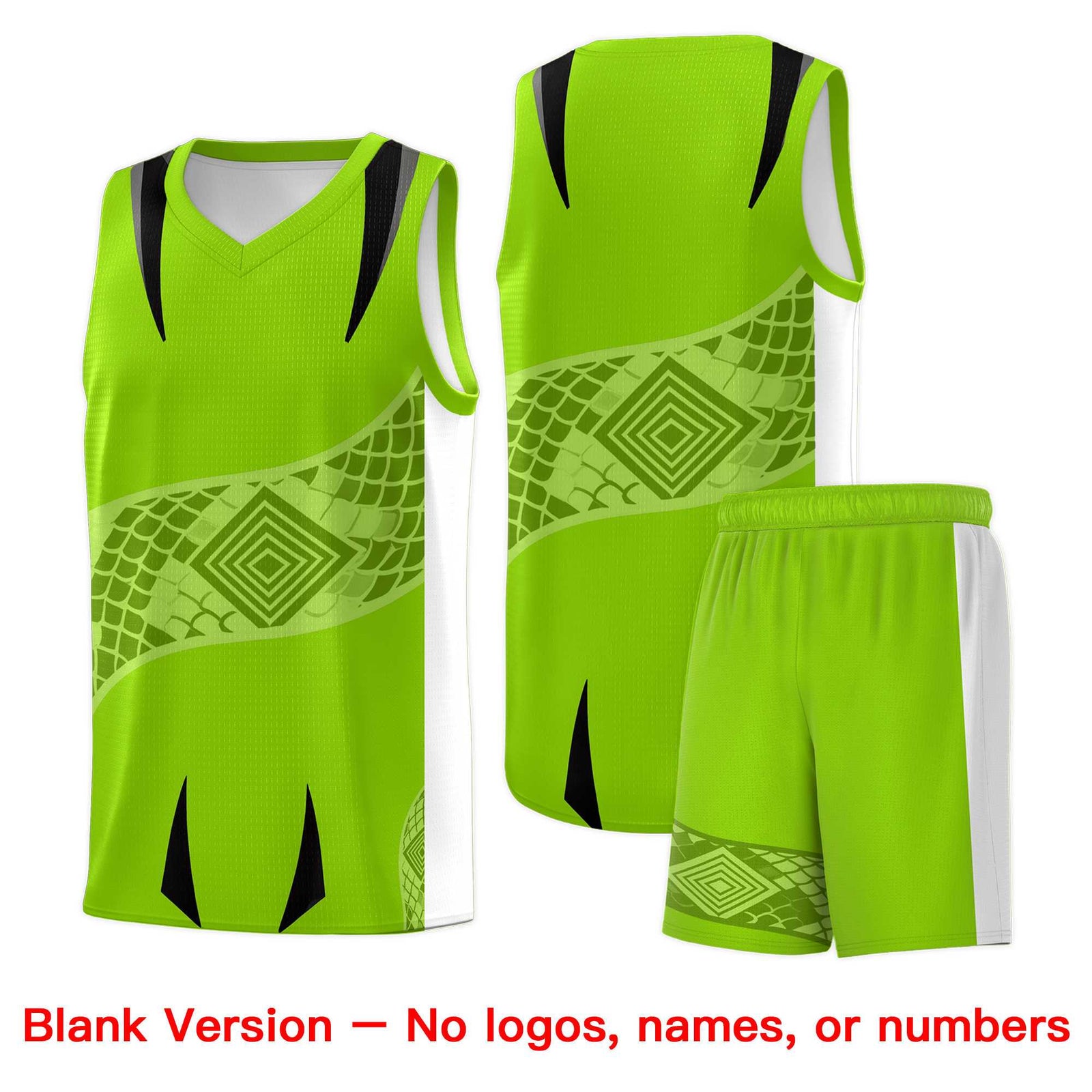 Custom White Black Snake Scale Venomous Fang for Leagues Graffiti Pattern Basketball Suit Jersey