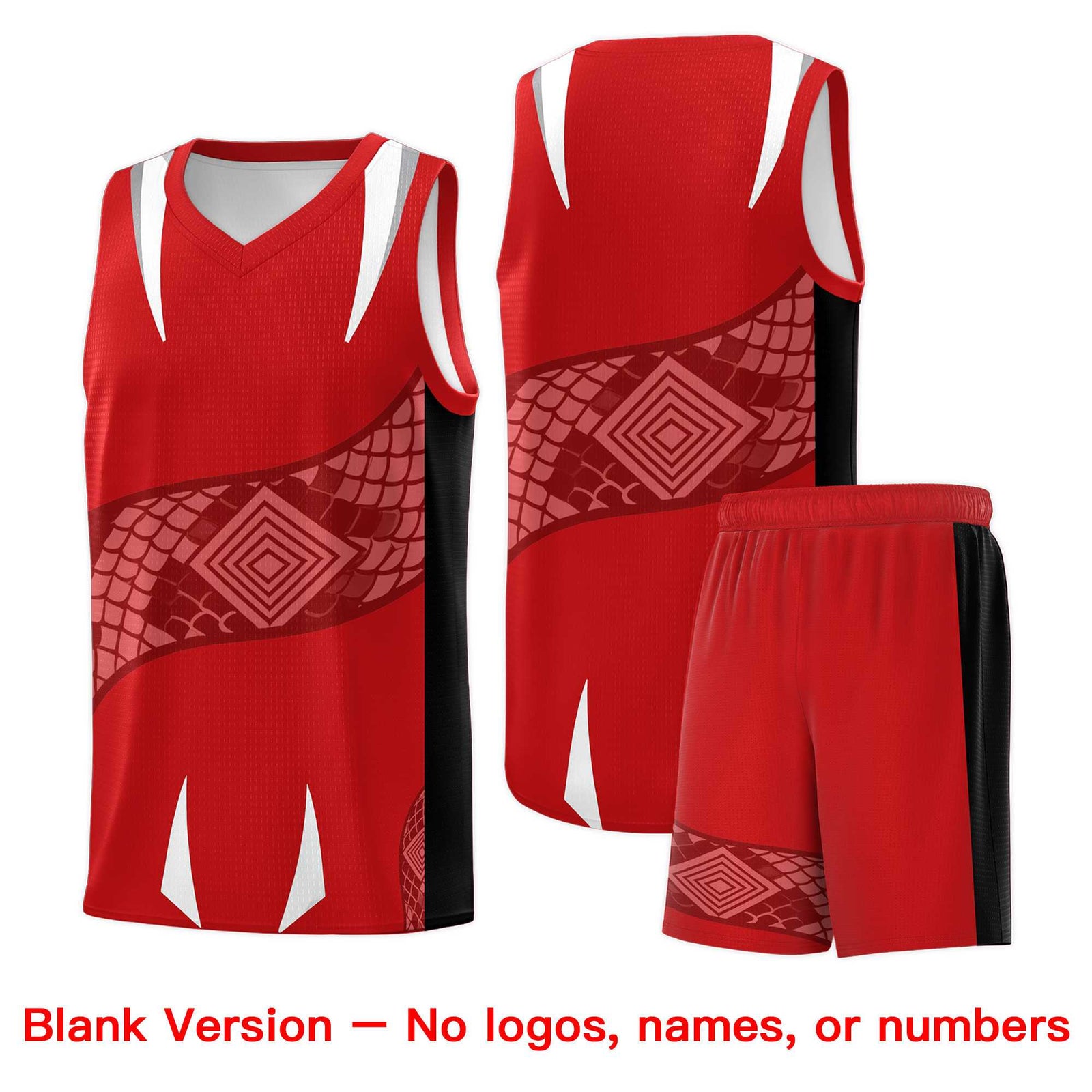 Custom White Black Snake Scale Venomous Fang for Leagues Graffiti Pattern Basketball Suit Jersey