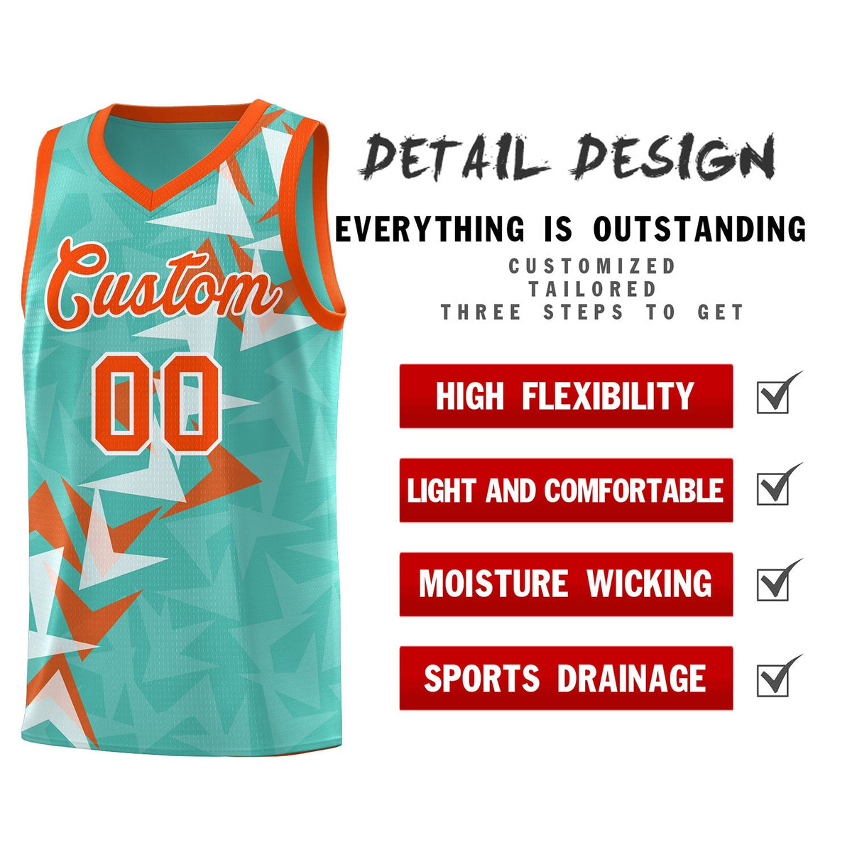 Custom Bright Green Boomerang Pattern Sets Basketball Jersey