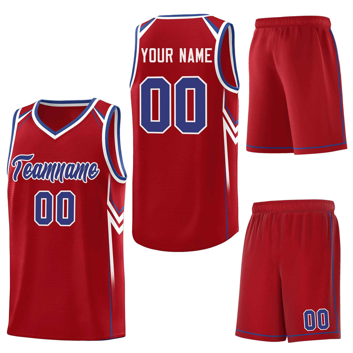 Custom Red Arrow Graffiti Pattern Sports Uniform Basketball Jersey