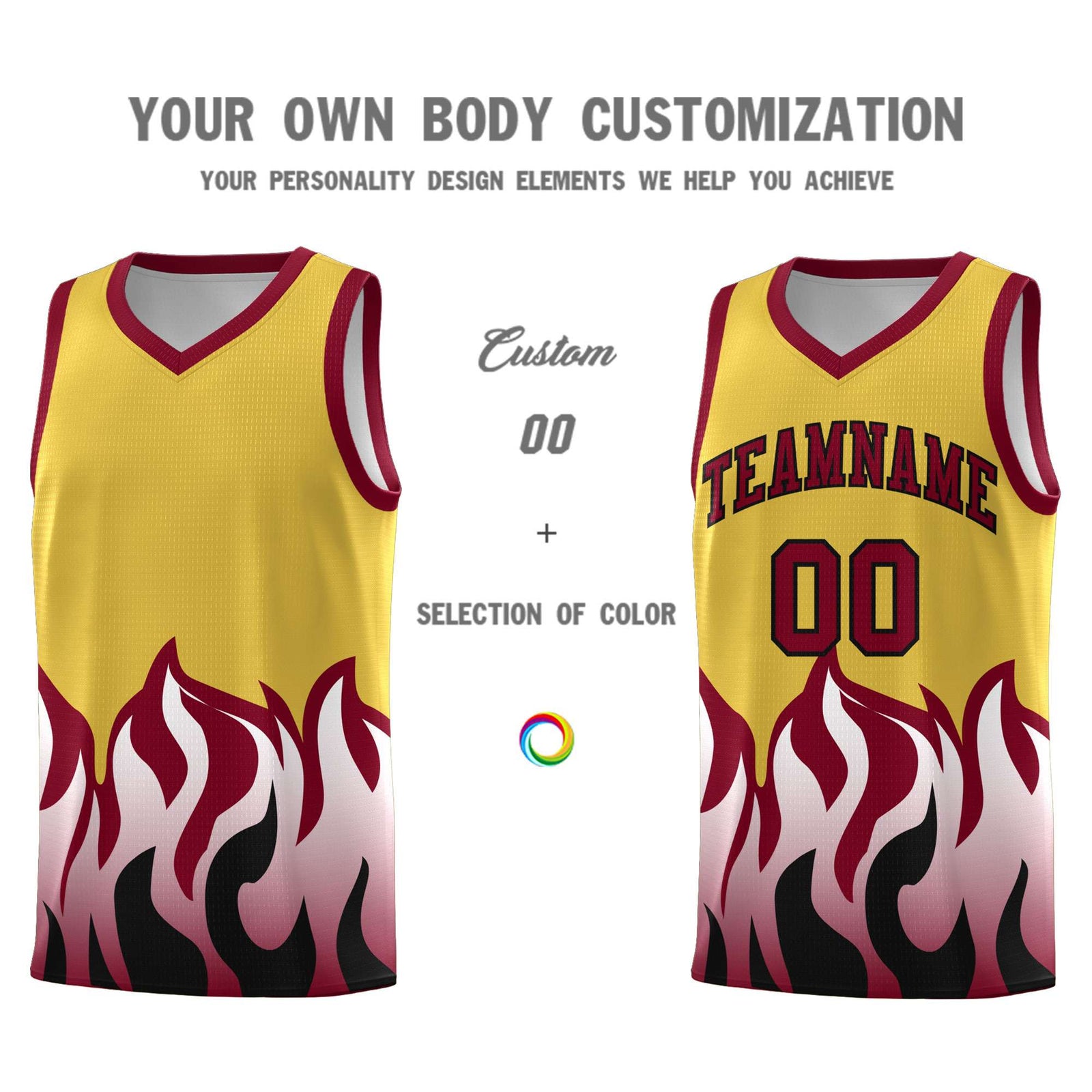 Custom Purple Crimson Hem Flame Pattern Fashion Sports Uniform Basketball jersey