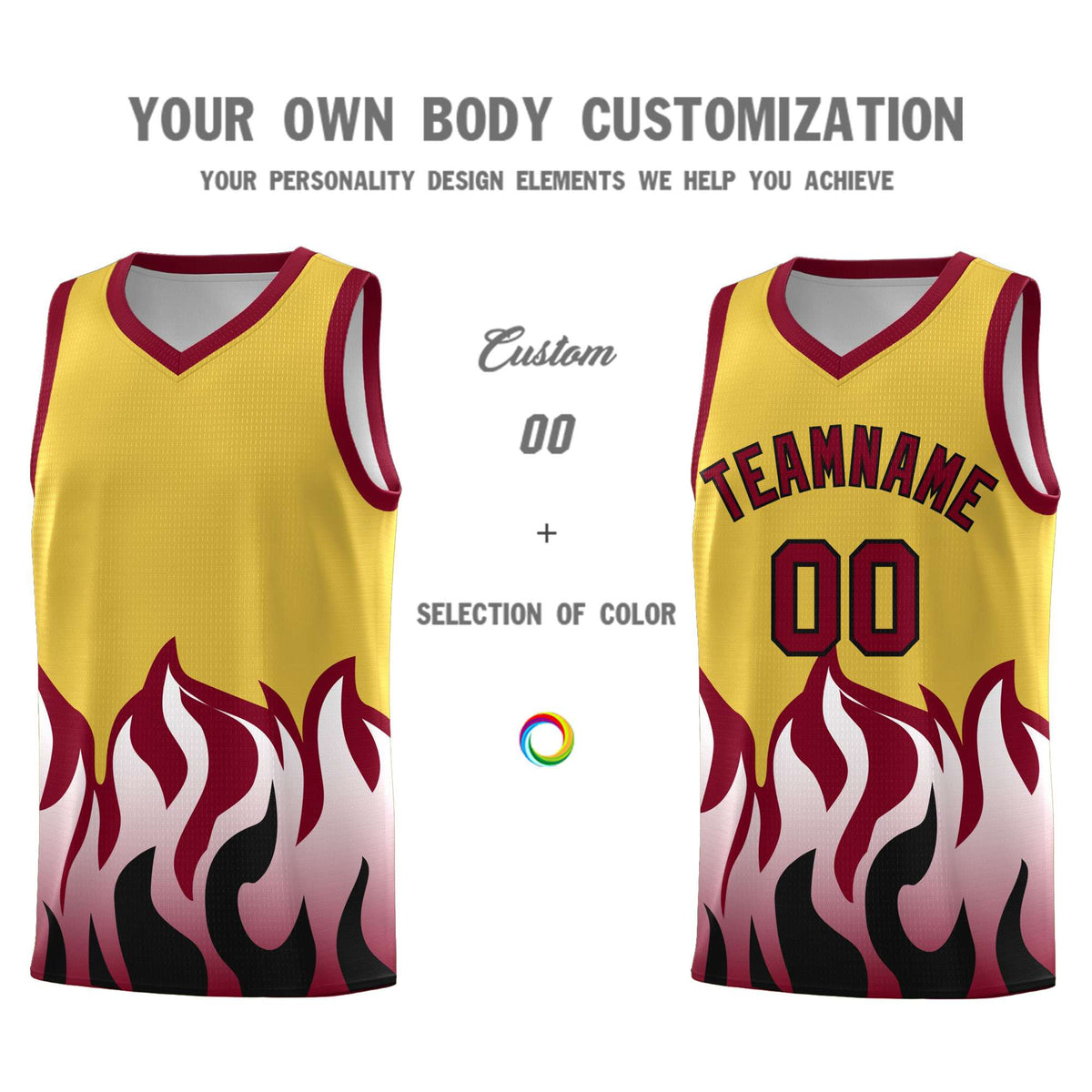 Custom Purple Crimson Hem Flame Pattern Fashion Sports Uniform Basketball jersey