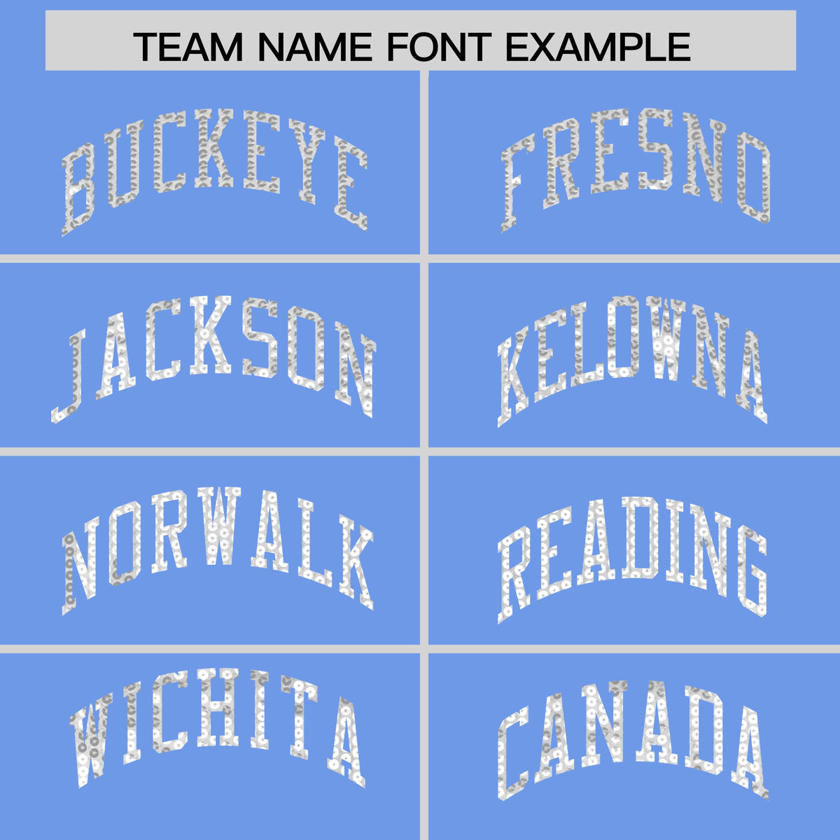 Custom Light Blue Sequined Tops Athletic Basketball Jersey