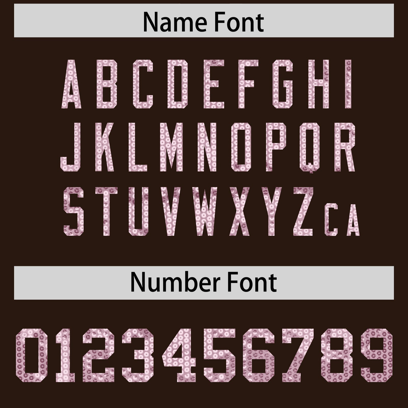 Custom Brown Sequined Tops Athletic Basketball Jersey