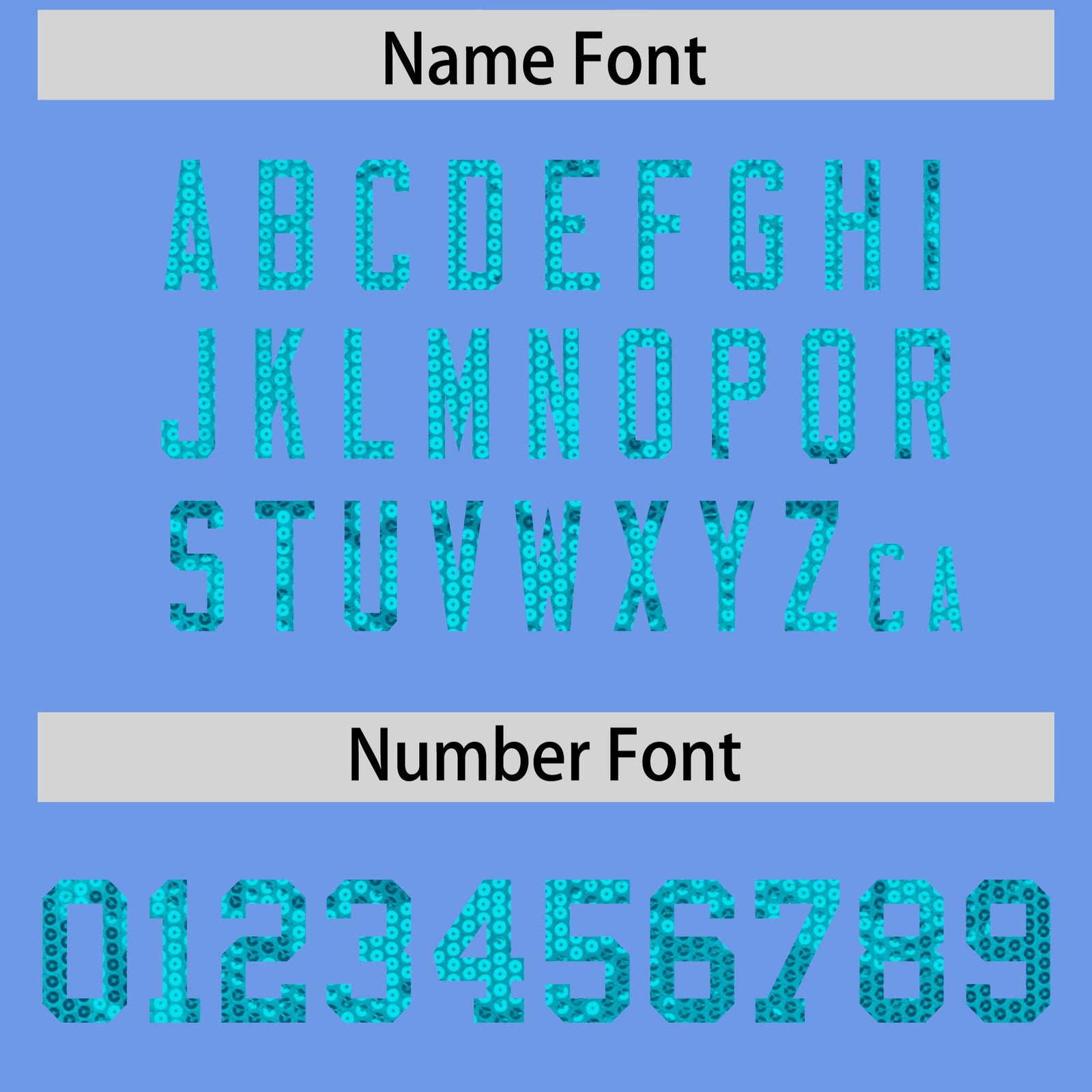 Custom Light Blue Sequined Tops Athletic Basketball Jersey