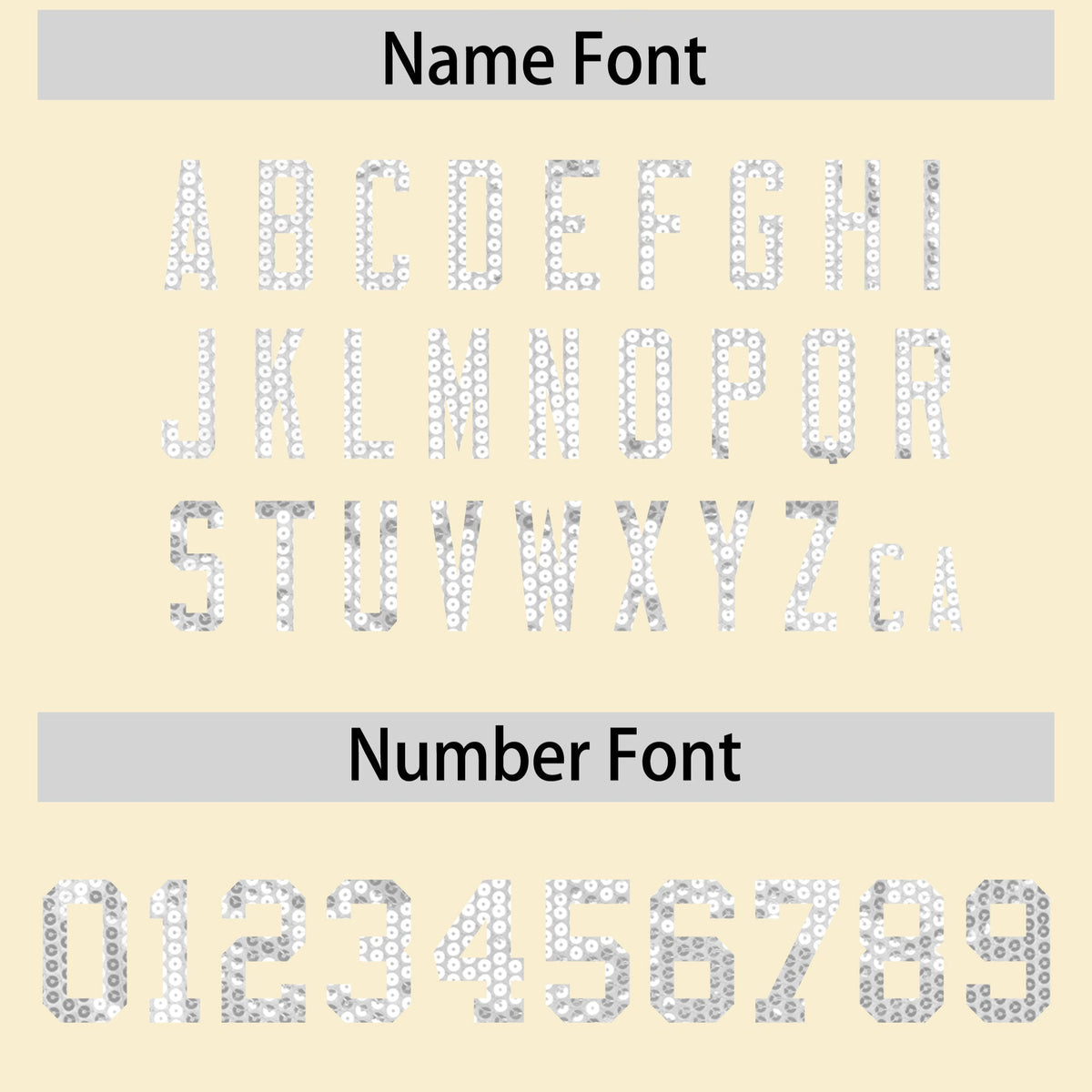 Custom Cream Sequined Tops Athletic Basketball Jersey