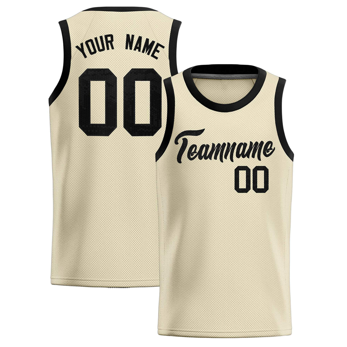 Custom Cream Sequined Tops Athletic Basketball Jersey