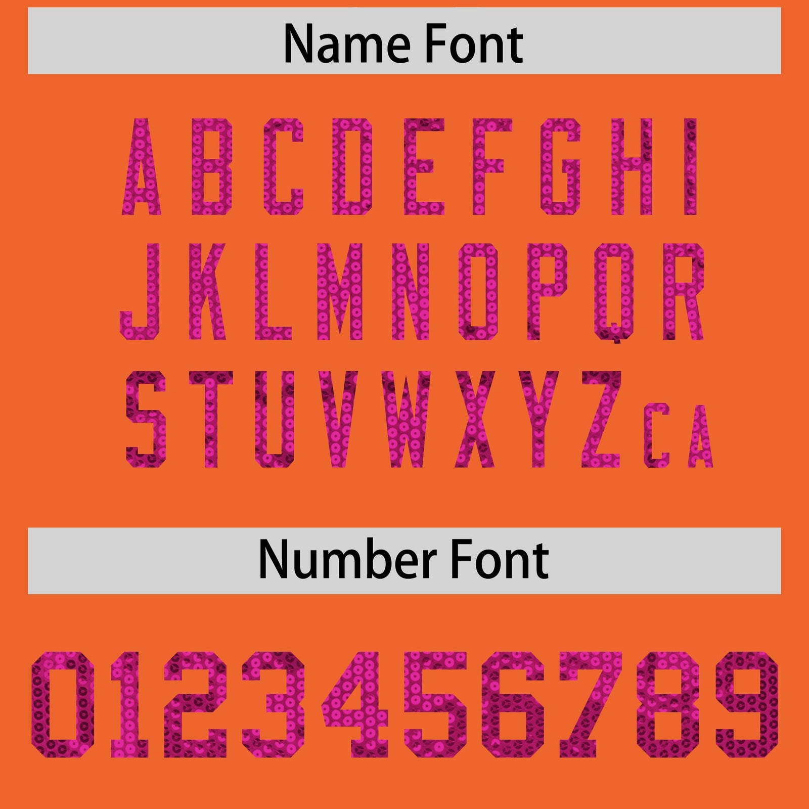 Custom Orange Sequined Tops Athletic Basketball Jersey