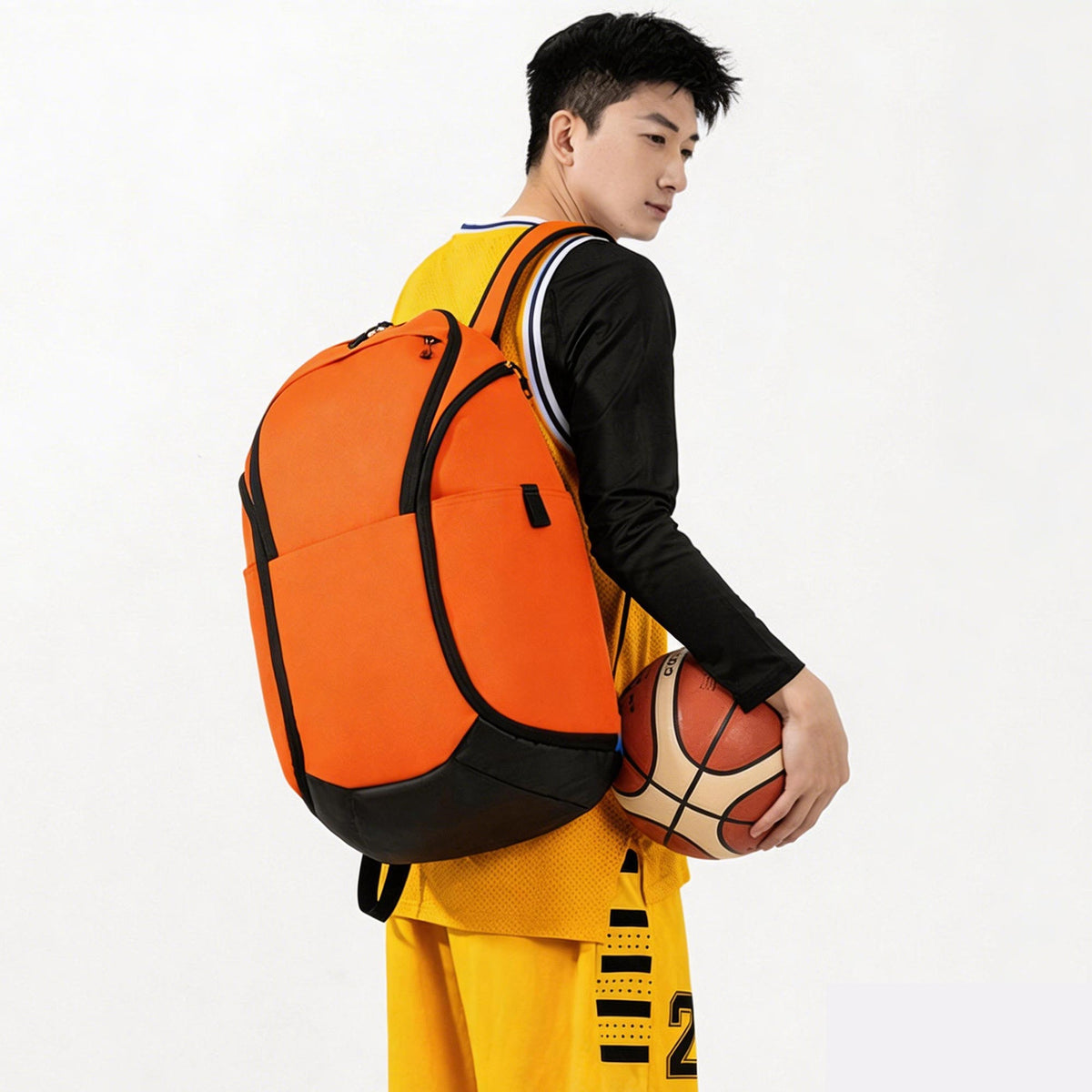 Custom Sports Ball Backpack Multi-Function Training Bag with Wet & Dry Separation