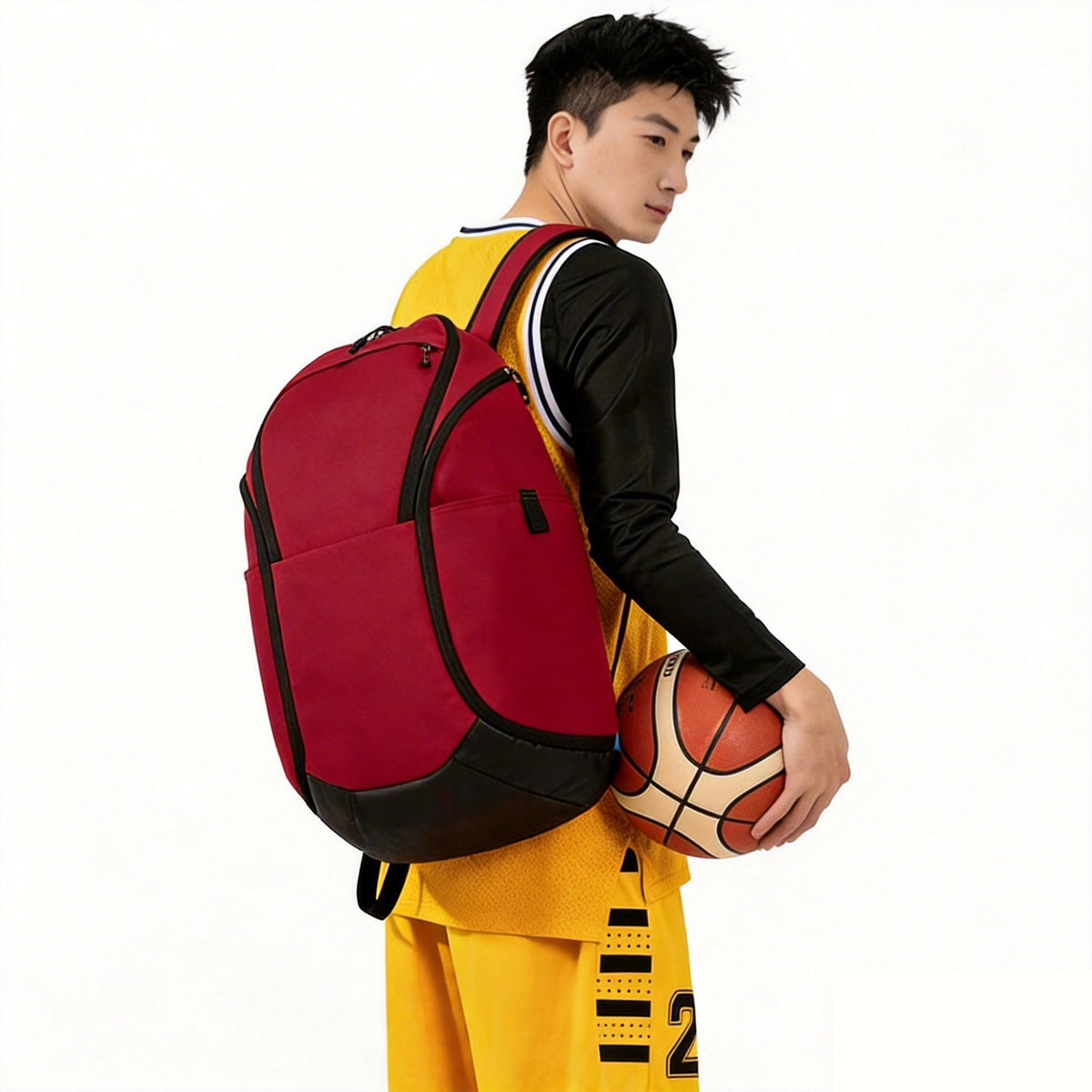 Custom Sports Ball Backpack Multi-Function Training Bag with Wet & Dry Separation