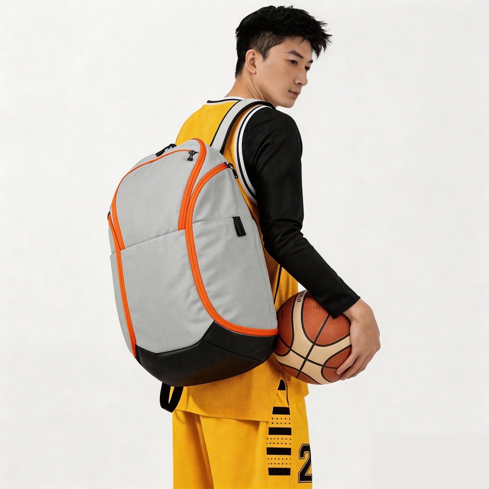 Custom Sports Ball Backpack Multi-Function Training Bag with Wet & Dry Separation