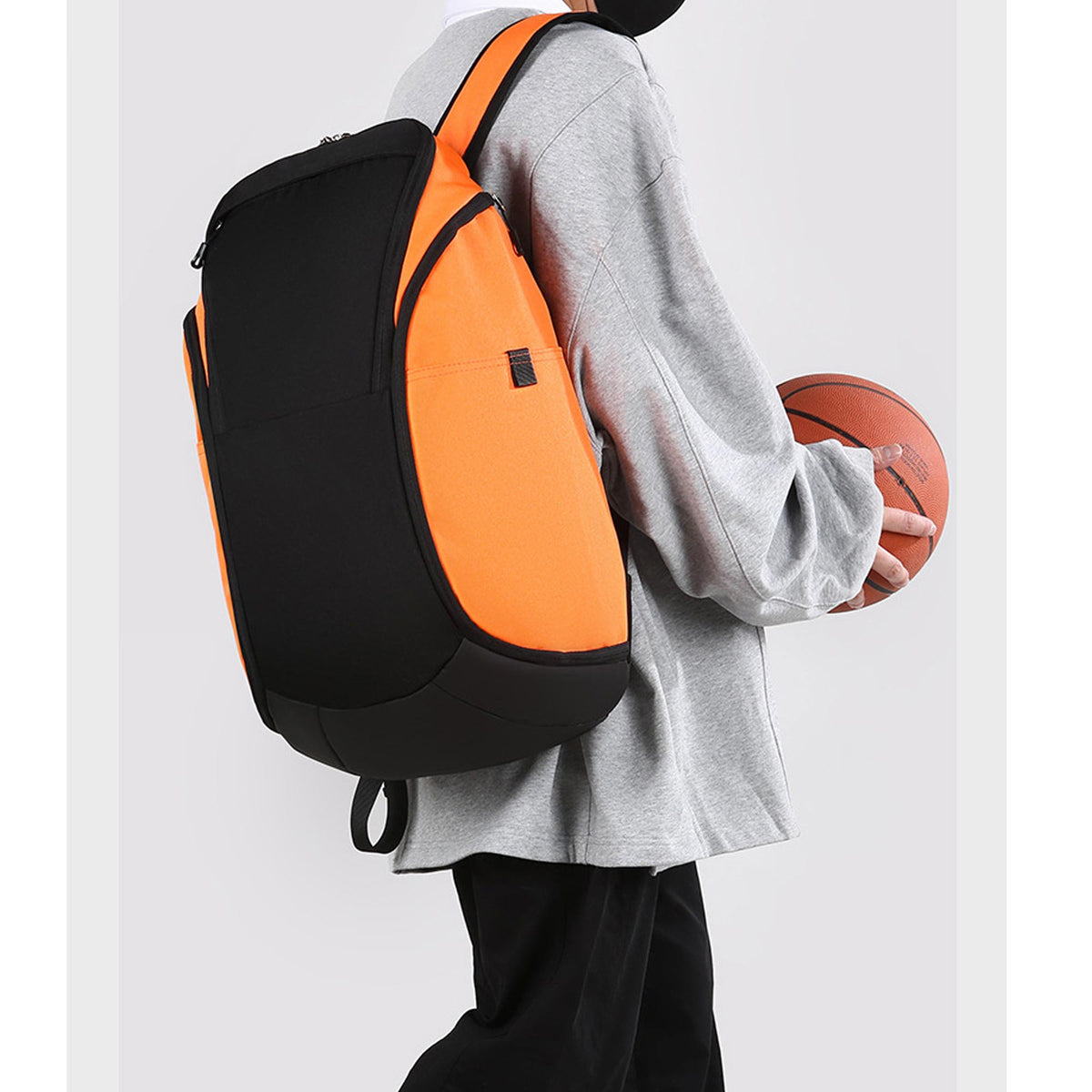 Custom Basketball Backpack – Sports Taraining Bag with Separate Ball Compartment &amp; Wet Dry Storage