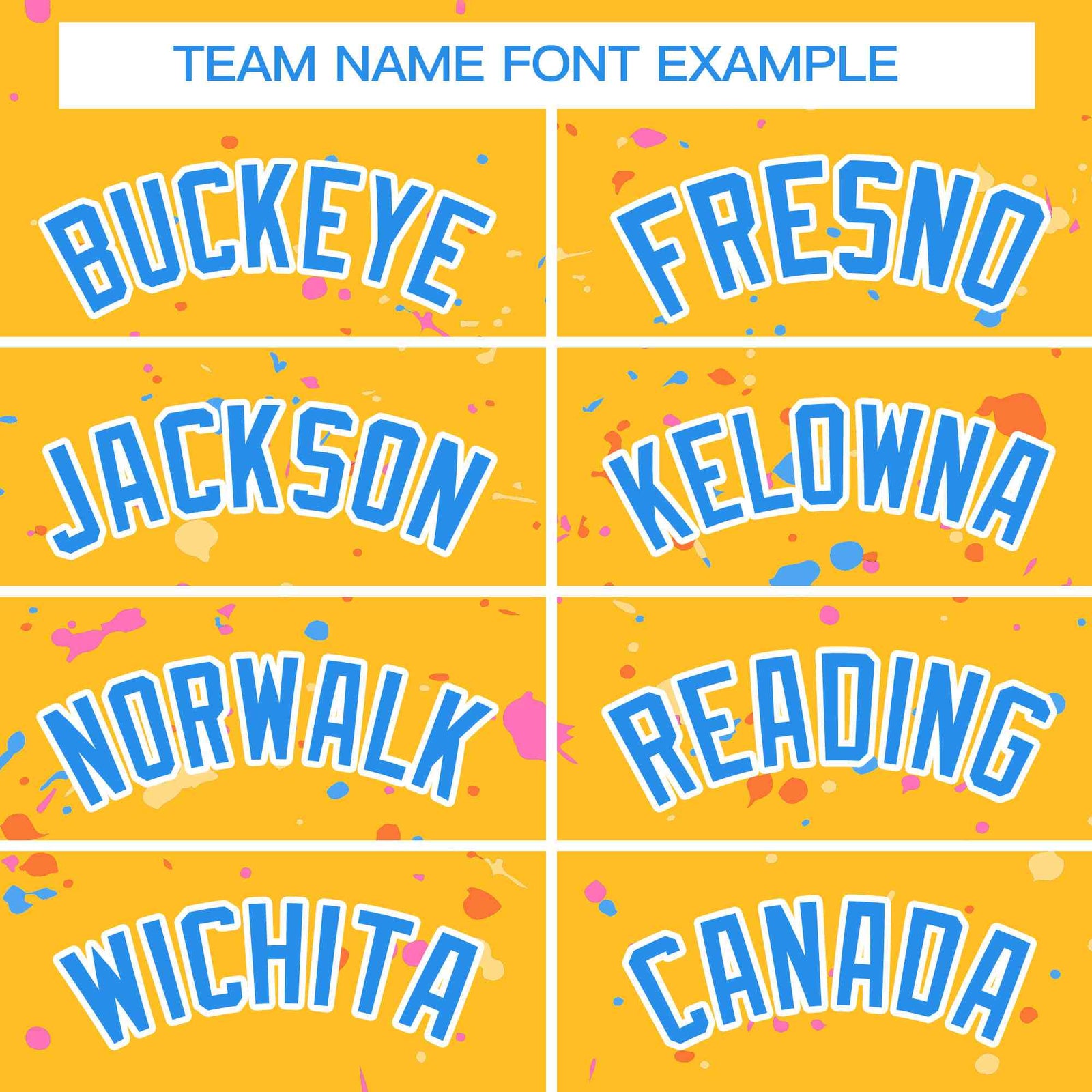 Custom Gold Powder Blue-White Splash Graffiti Pattern Authentic Baseball Jersey