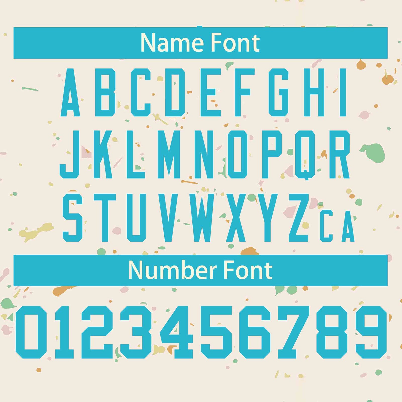 Custom Cream Light Blue Splash Graffiti Pattern Authentic Baseball Jersey