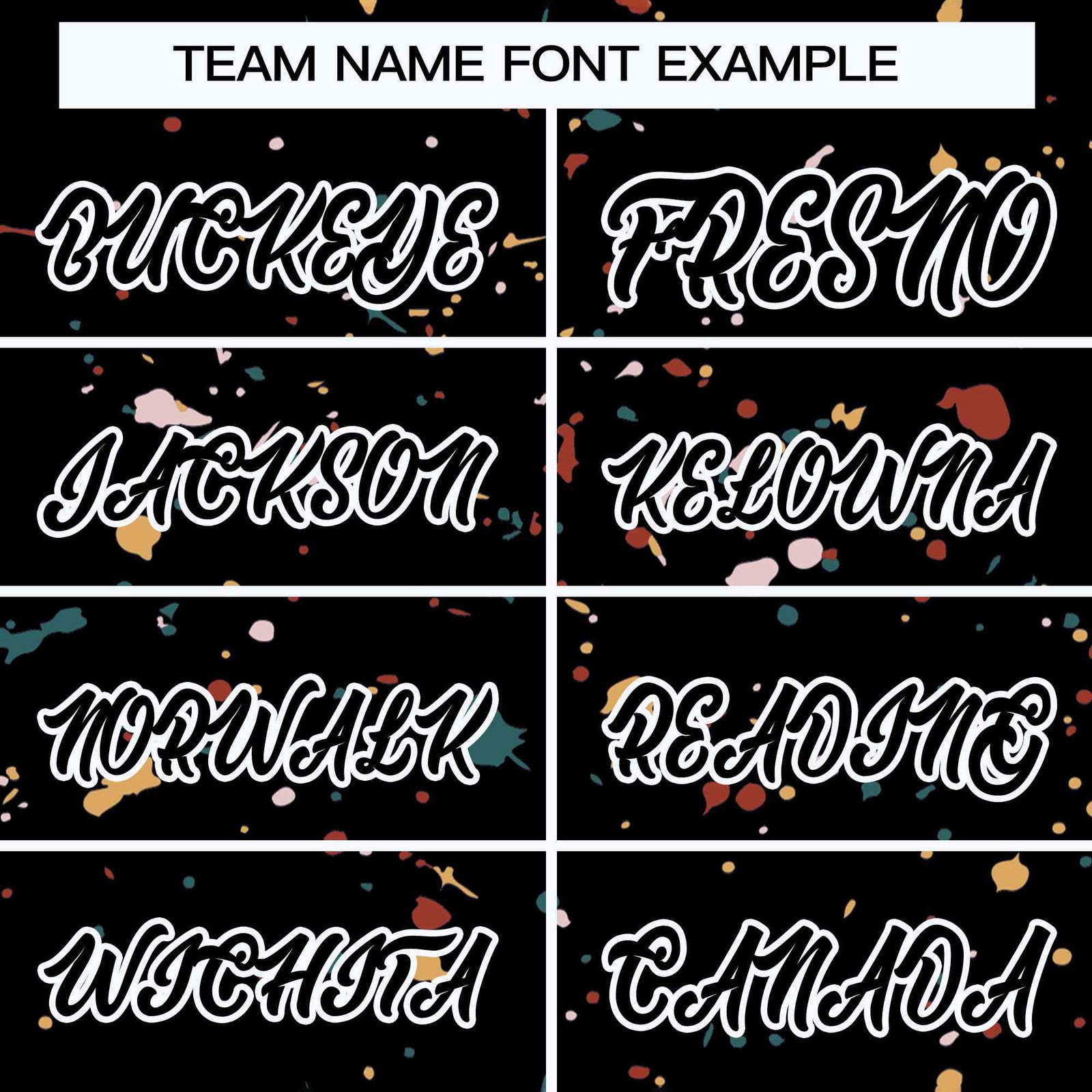 Custom Black White Splash Graffiti Pattern Authentic Baseball Jersey