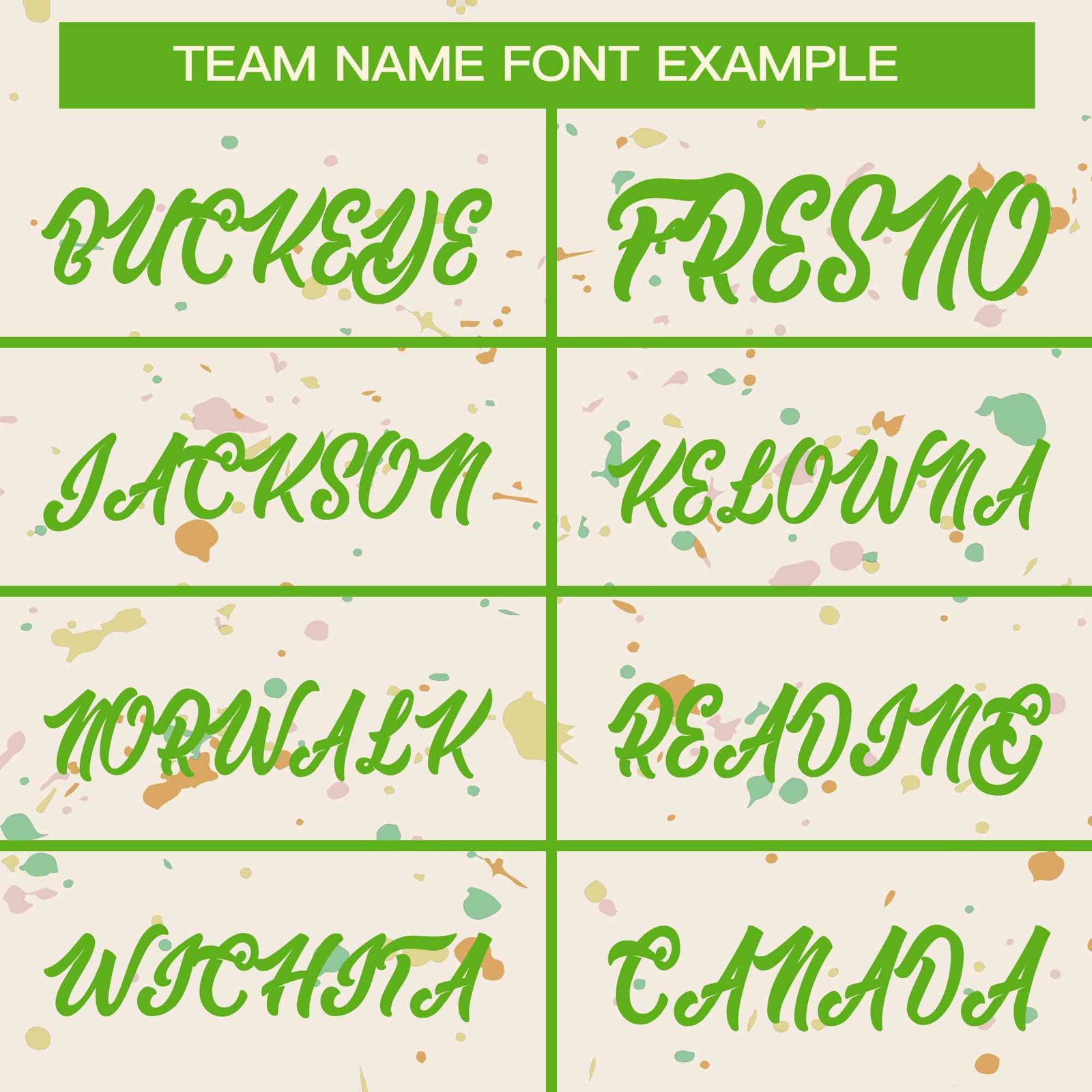 Custom Cream Neon Green Splash Graffiti Pattern Authentic Baseball Jersey