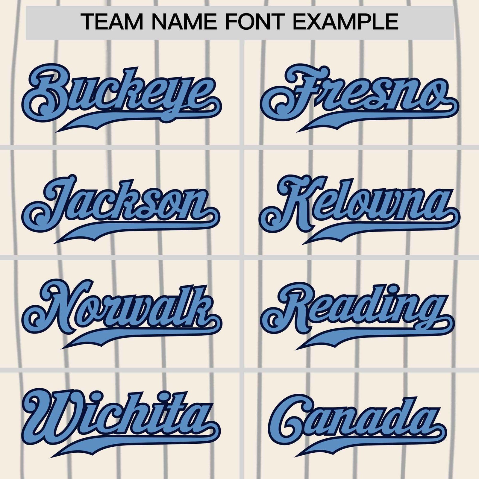 Custom White Light Blue Pinstripe Authentic Baseball Jersey