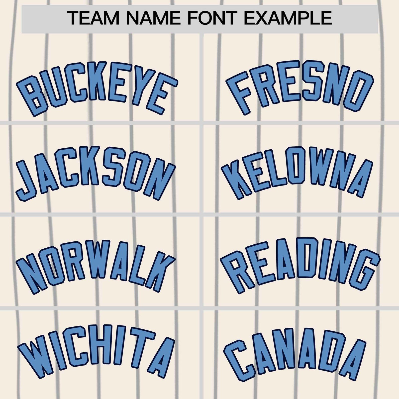 Custom White Light Blue Pinstripe Authentic Baseball Jersey