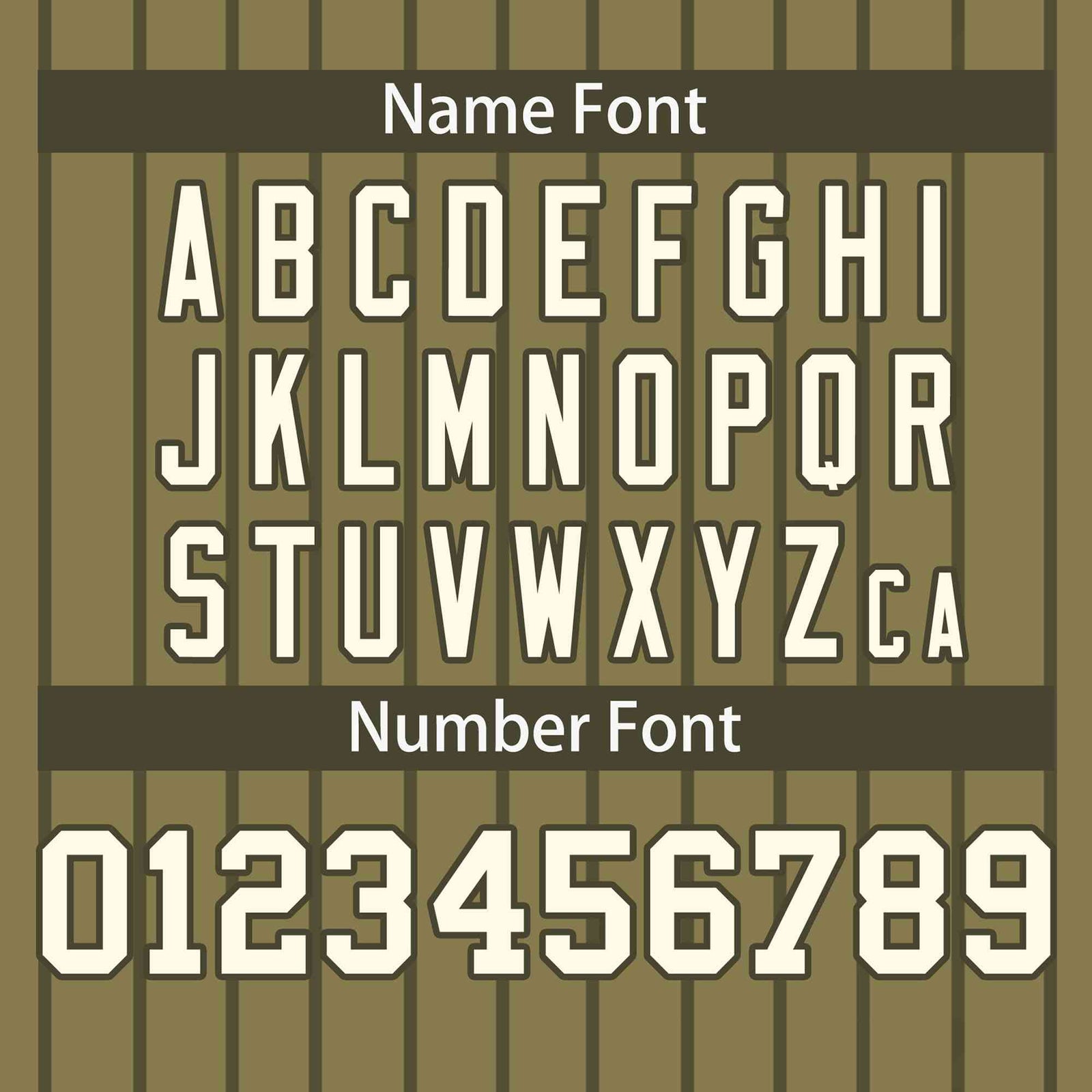 Custom Desert Yellow Olive Stripe Fashion Design Full Button Authentic Baseball Jersey