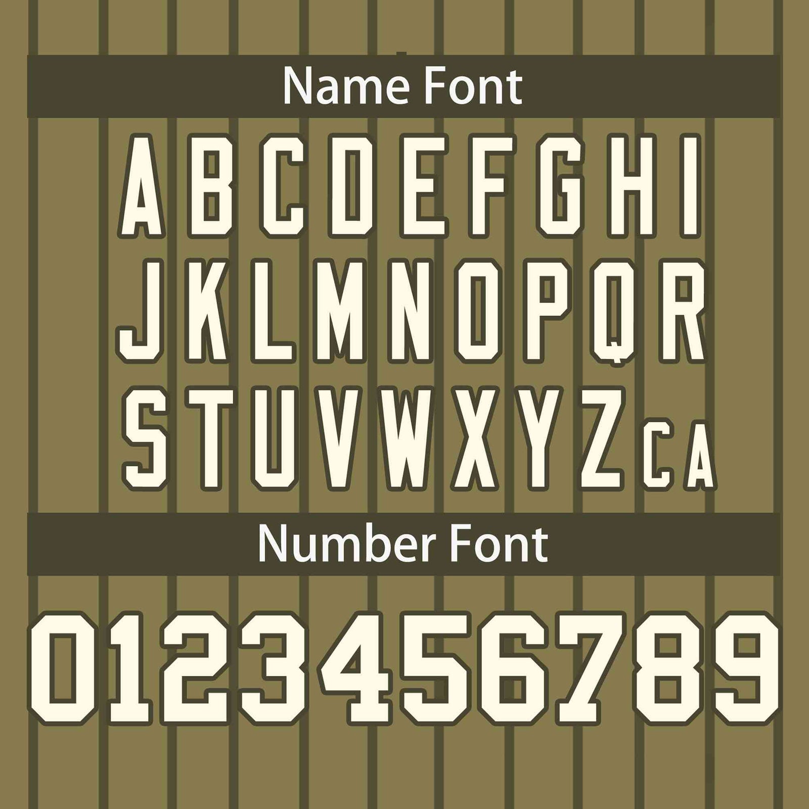 Custom Desert Yellow Olive Stripe Fashion Design Full Button Authentic Baseball Jersey