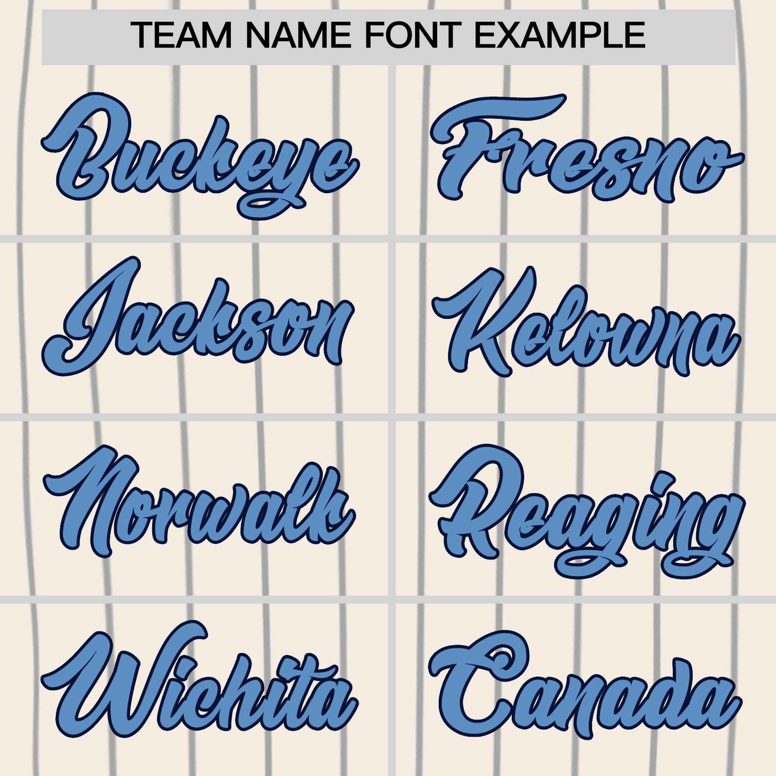 Custom White Light Blue Pinstripe Authentic Baseball Jersey