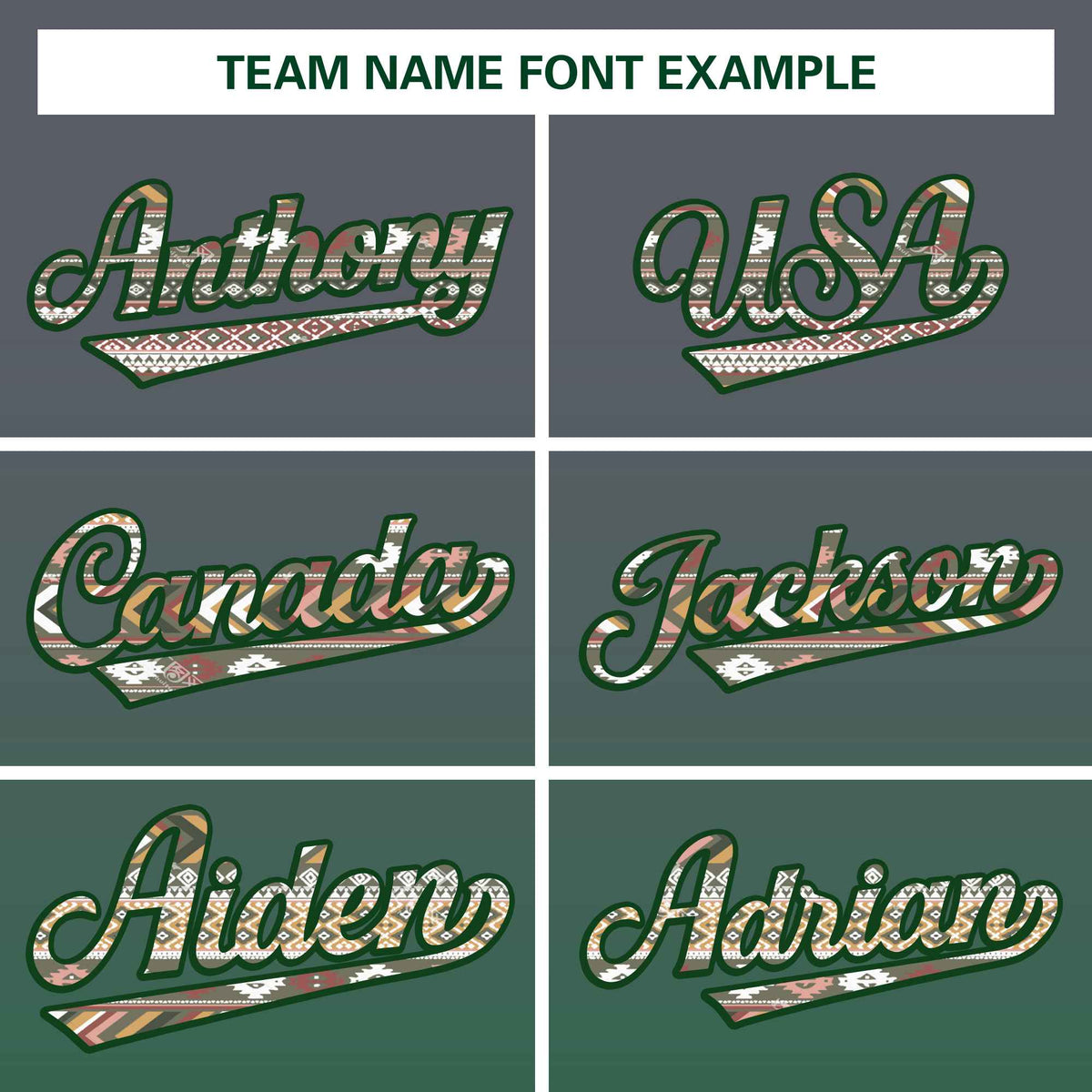 Custom Gradient Fashion Baseball Jersey Personalized Ethnic Pattern Name Number for Men Women Youth