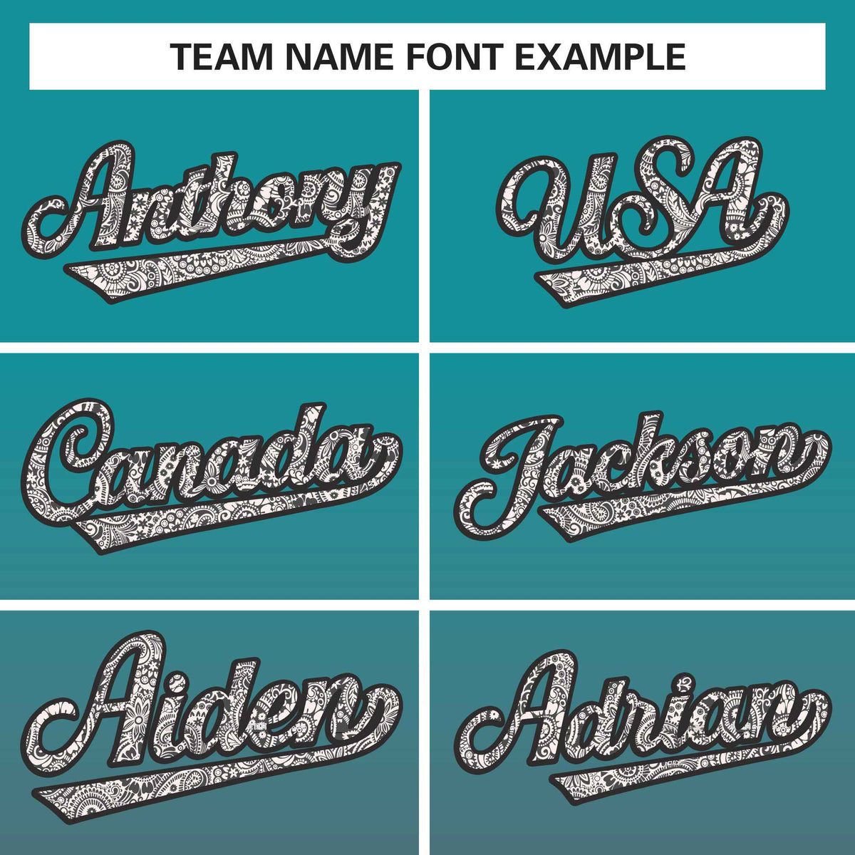 Custom Gradient Fashion Baseball Jersey Personalized Ethnic Pattern Name Number for Men Women Youth