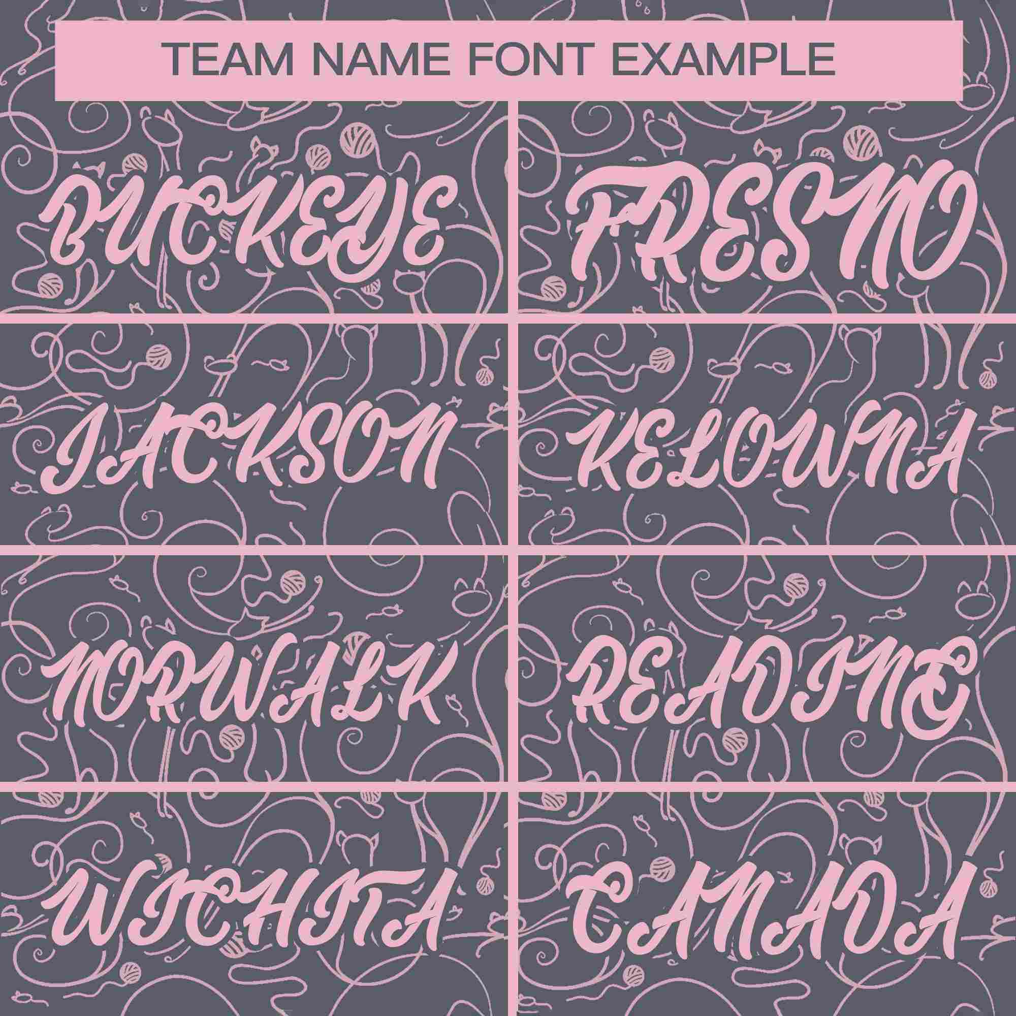 Custom Dark Gray Light Pink Line Art Graffiti Pattern Design Authentic Baseball Jersey