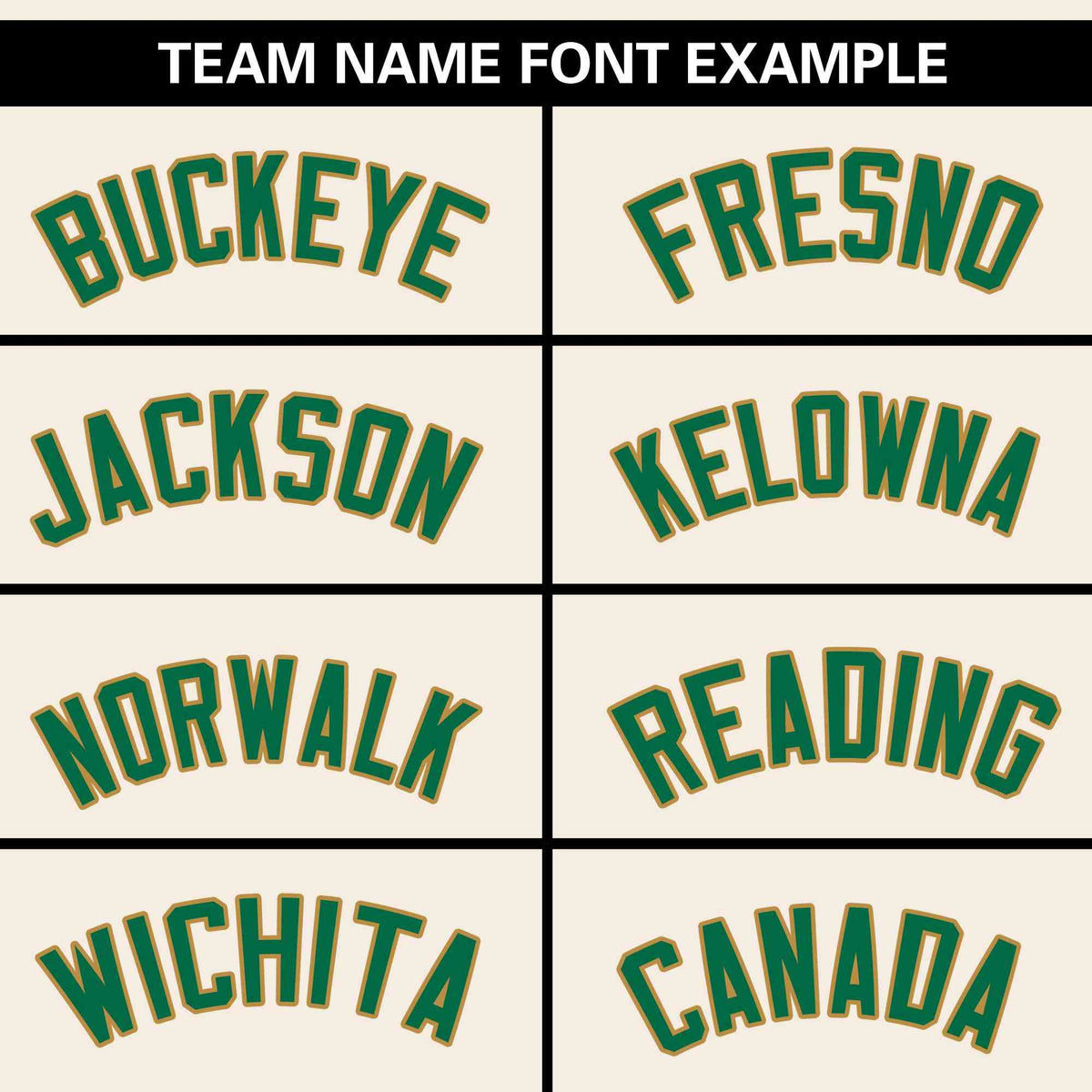 Custom Cream Kelly Green Full Button Design Authentic Baseball Jersey