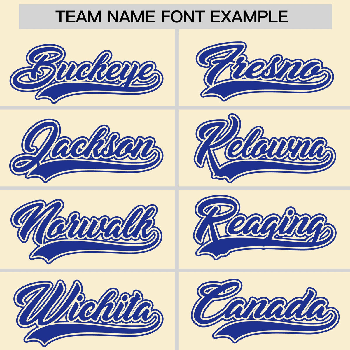 Custom Hockey Hoodie Jersey Cream Royal Blue Raglan Sleeves Lace-Up Neck Personal Name & Number & Logo