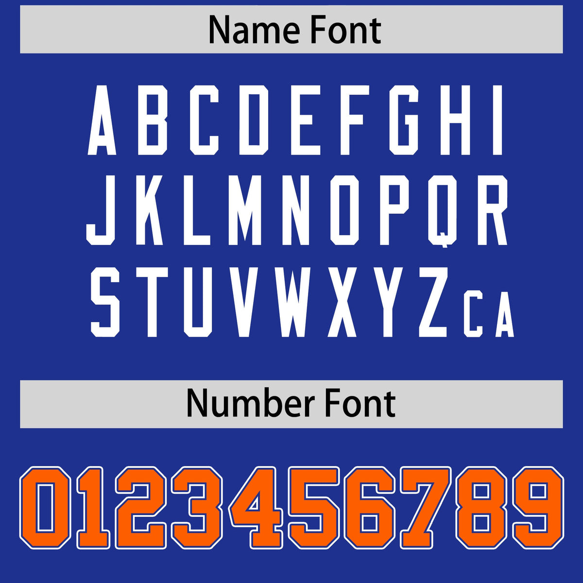 Custom Hockey Hoodie Jersey Royal Blue Orange Raglan Sleeves Lace-Up Neck Personal Name & Number & Logo
