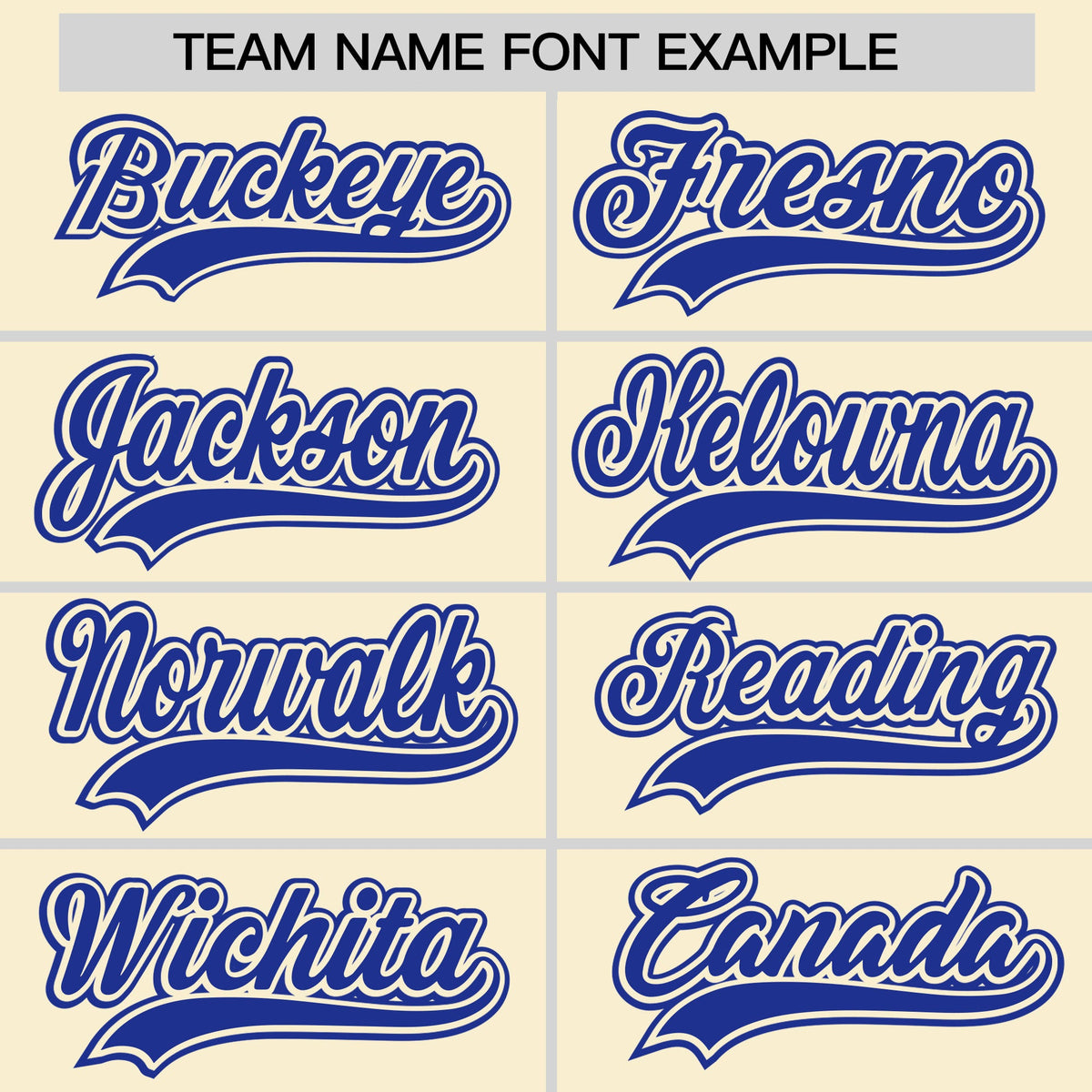 Custom Hockey Hoodie Jersey Cream Royal Blue Raglan Sleeves Lace-Up Neck Personal Name & Number & Logo