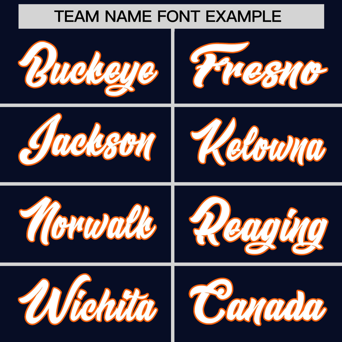 Custom Hockey Hoodie Jersey Navy Orange Raglan Sleeves Lace-Up Neck Personal Name &amp; Number &amp; Logo