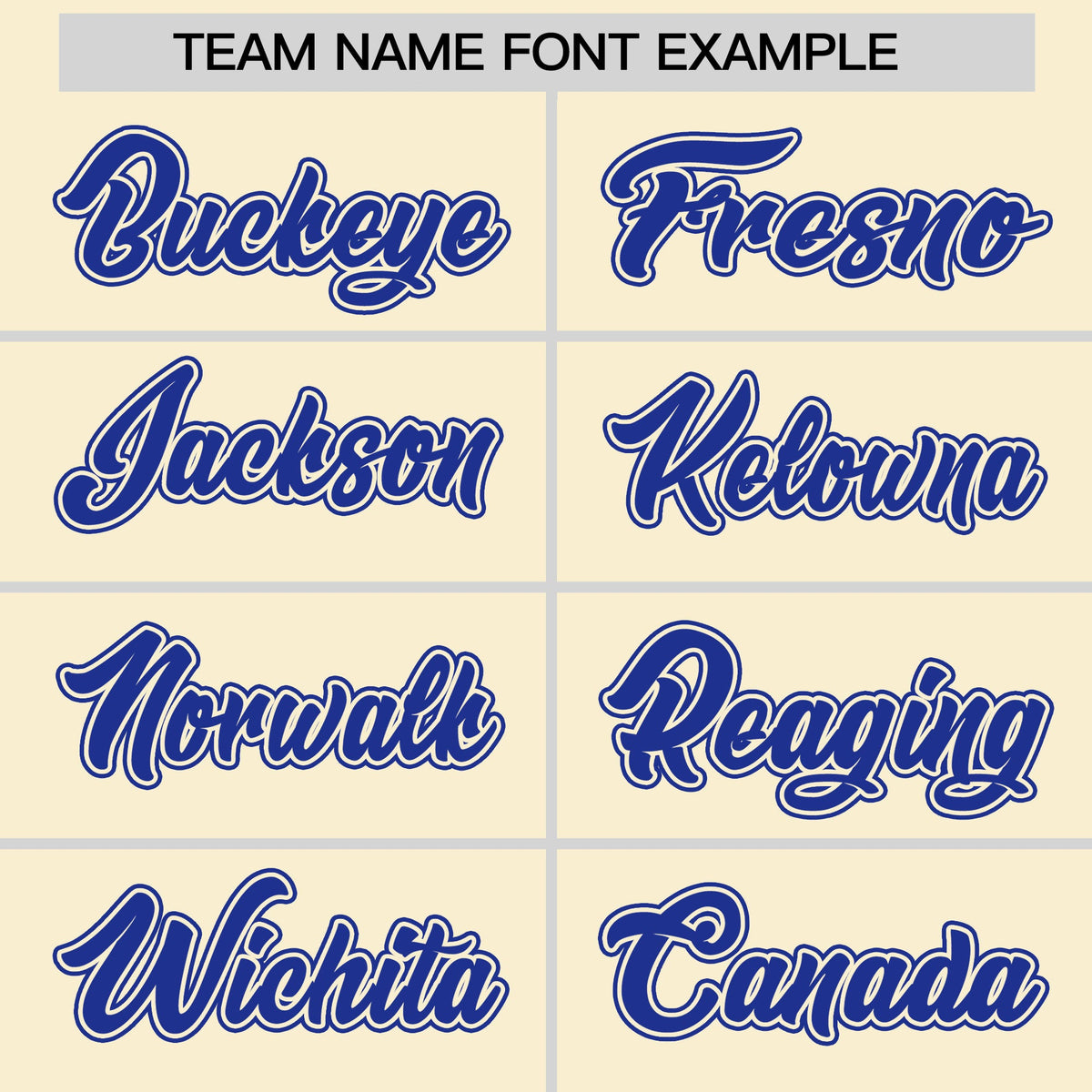 Custom Hockey Hoodie Jersey Cream Royal Blue Raglan Sleeves Lace-Up Neck Personal Name & Number & Logo