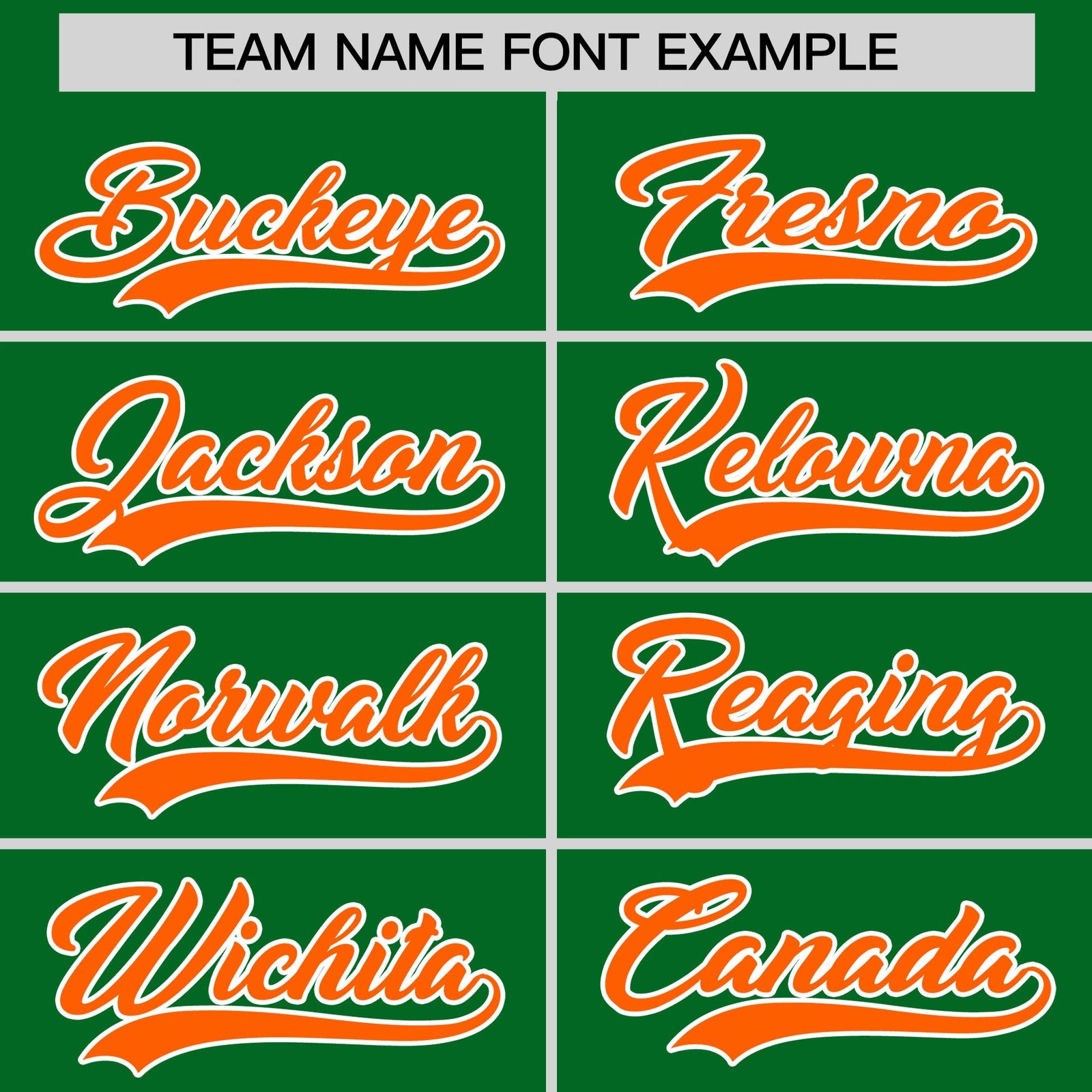 Custom Hockey Hoodie Jersey Kelly Green Orange Classic Style for Men&Youth