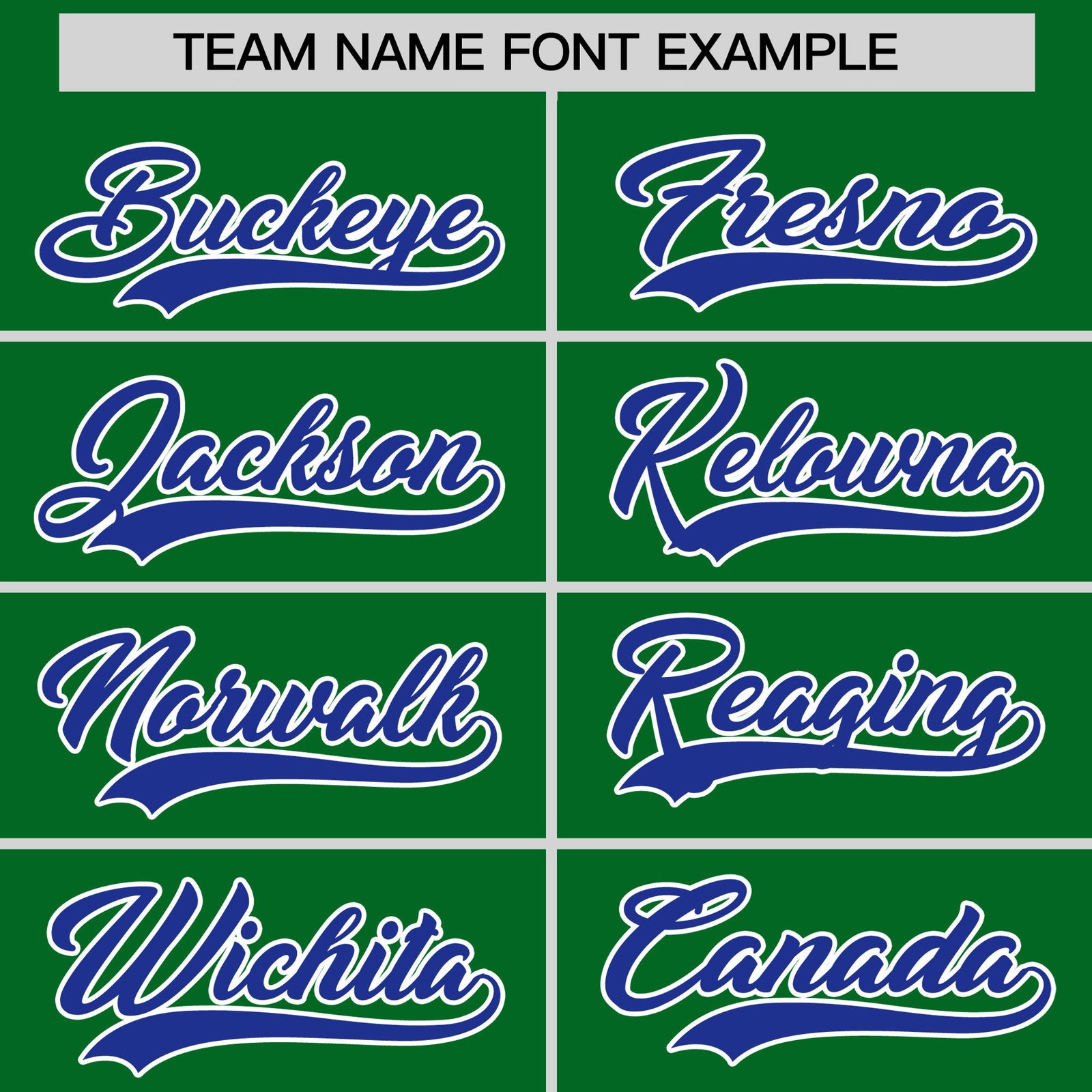 Custom Hockey Hoodie Jersey Kelly Green Royal Blue Classic Style Add Name,Number & Logo
