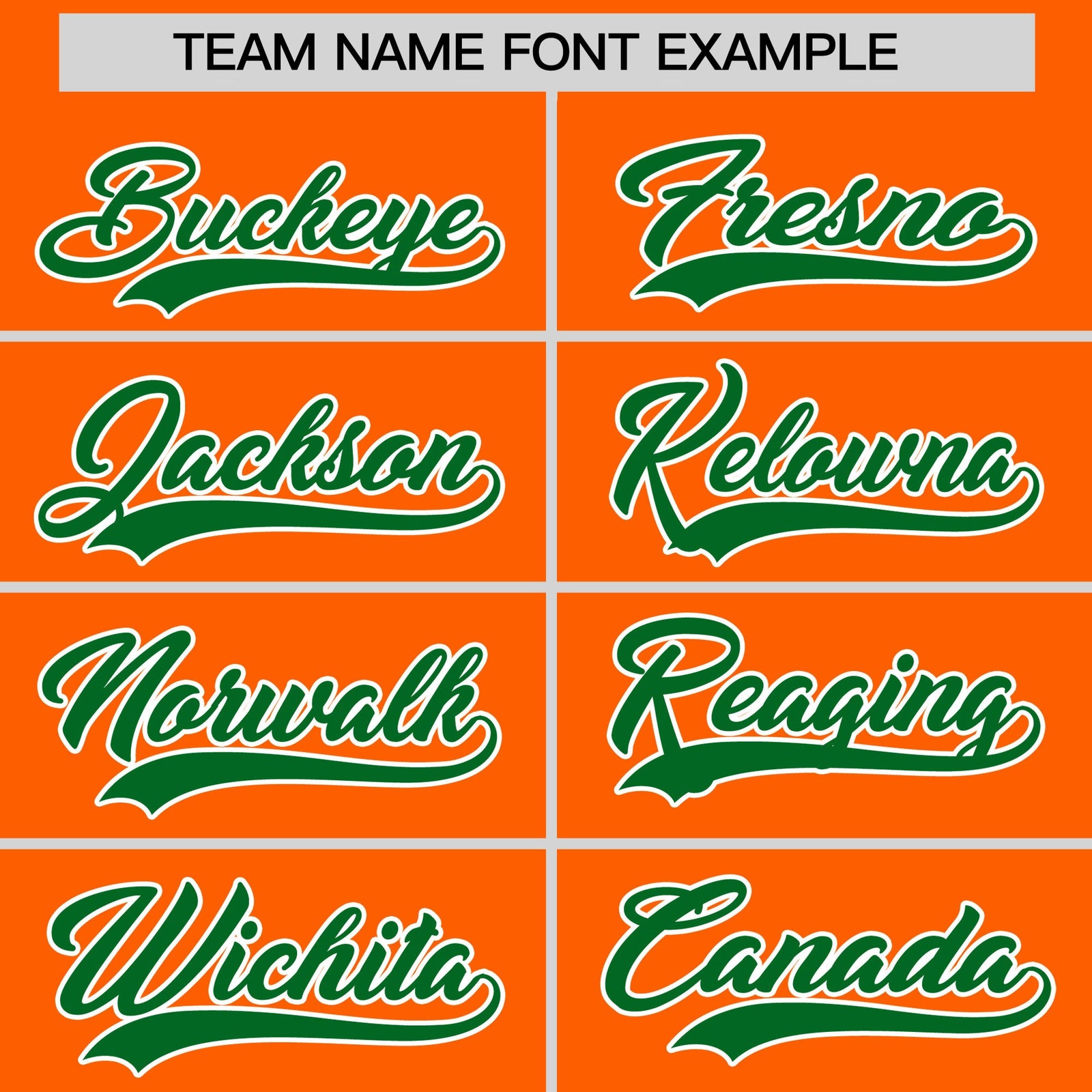 Custom Hockey Hoodie Jersey Orange Kelly Green Classic Style Add Name,Number & Logo