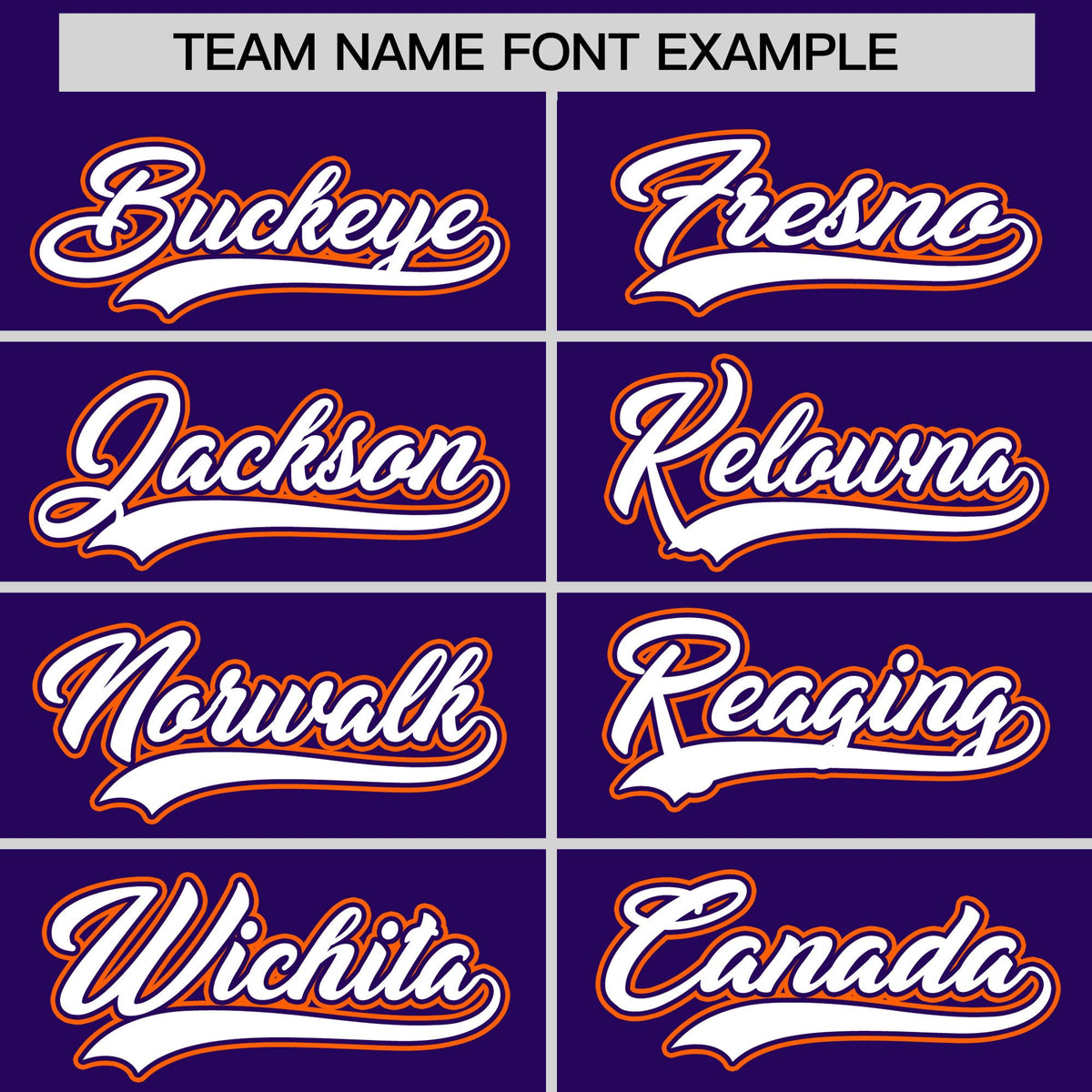 Custom Hockey Hoodie Jersey Purple Orange Classic Style Add Name,Number & Logo