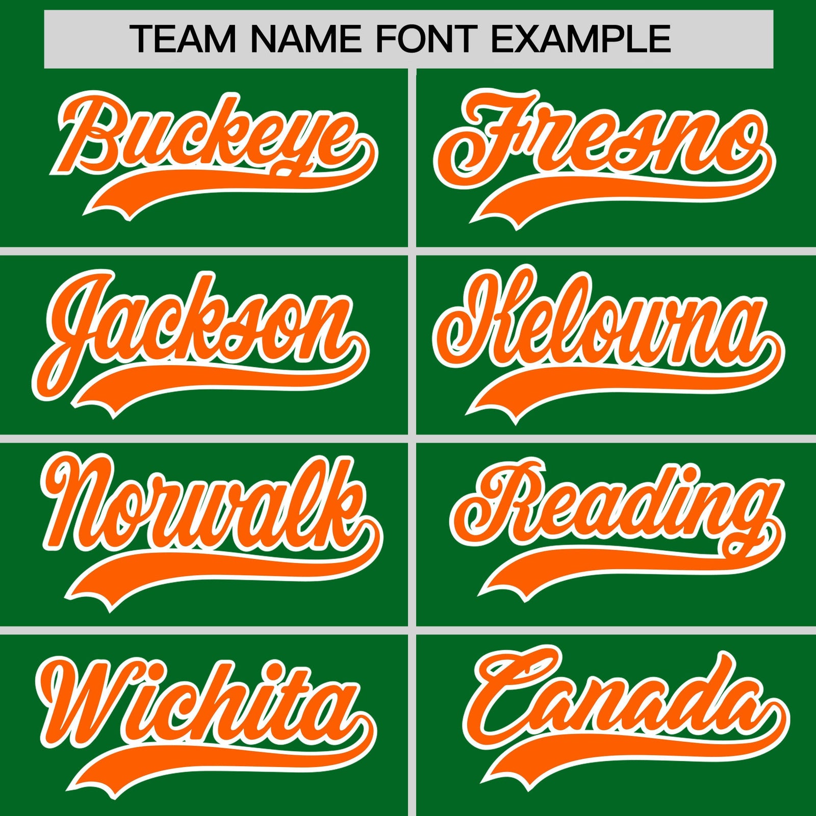 Custom Hockey Hoodie Jersey Kelly Green Orange Classic Style for Men&Youth