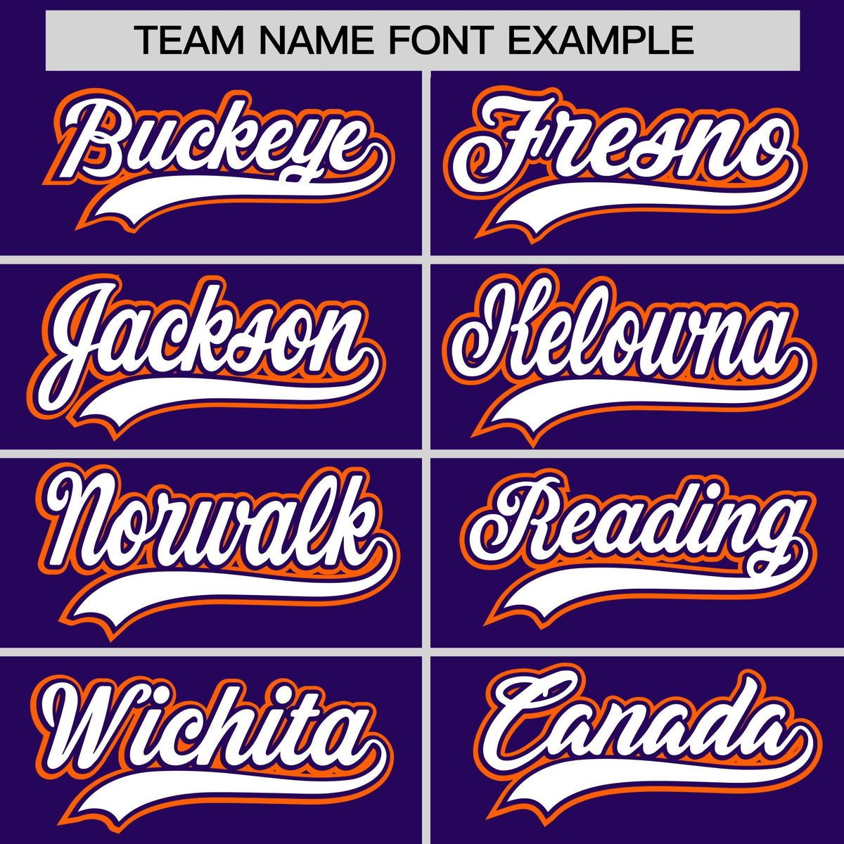Custom Hockey Hoodie Jersey Purple Orange Classic Style Add Name,Number & Logo