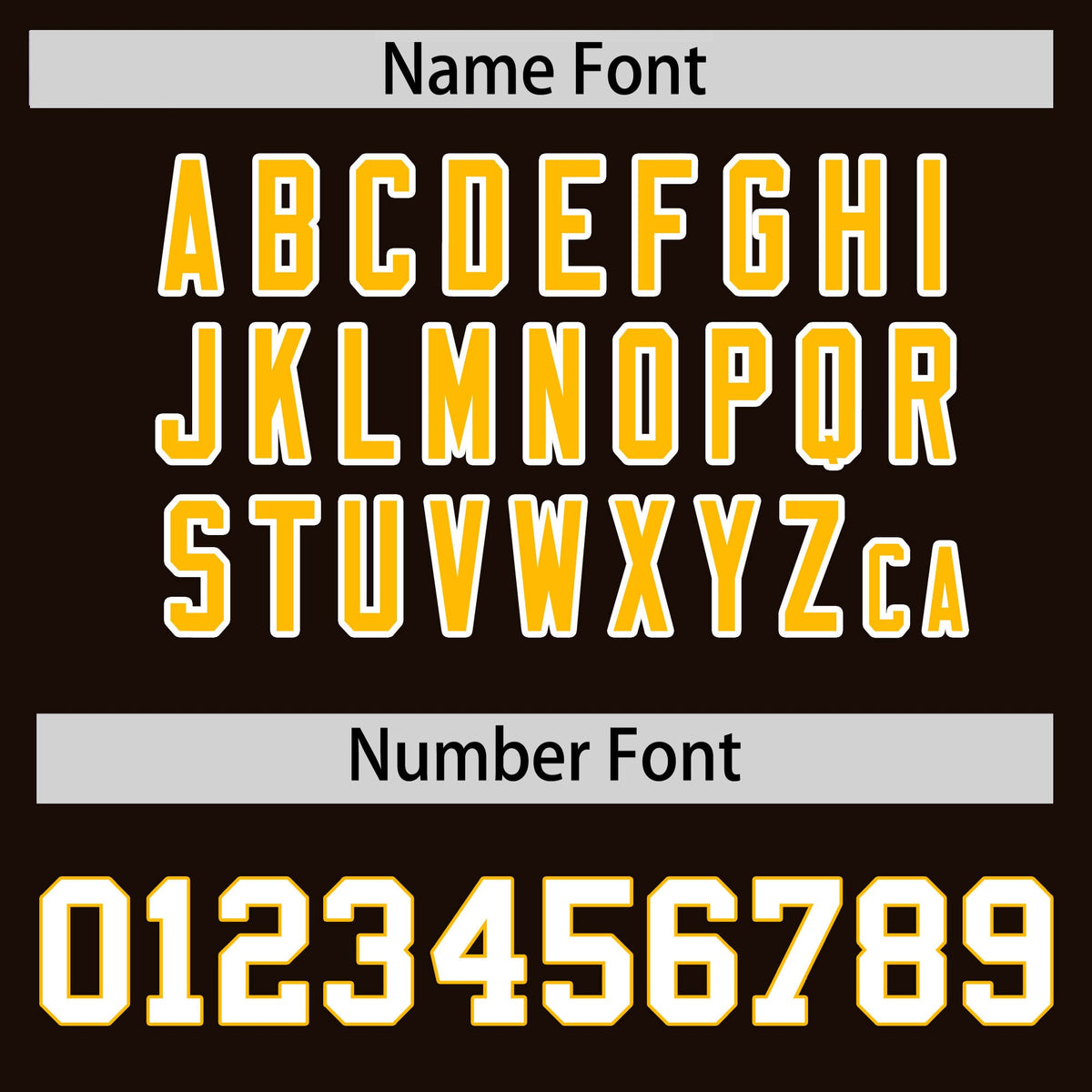 Custom Hockey Hoodie Jersey Brown Gold Classic Style Add Name,Number & Logo