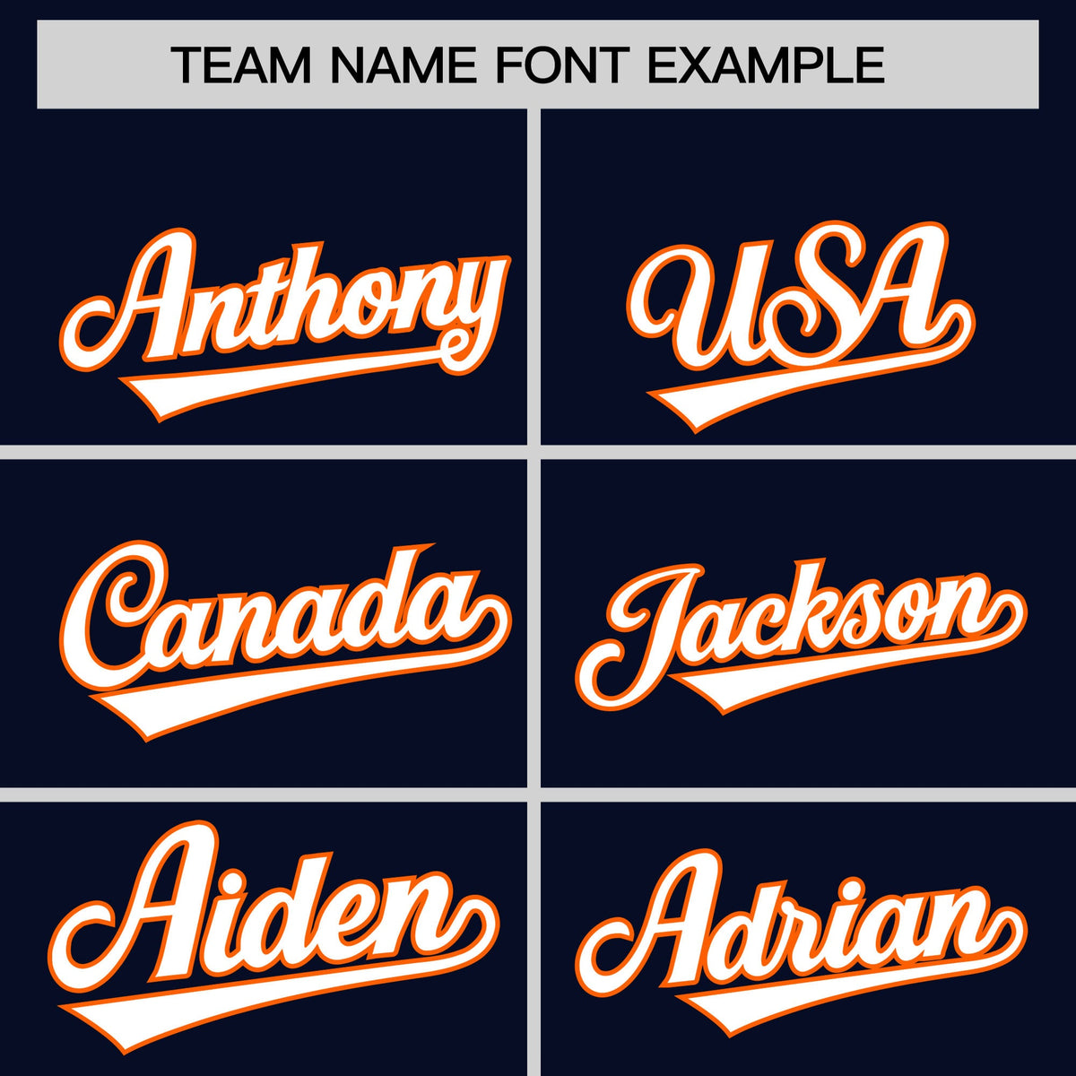 Custom Hockey Hoodie Jersey Navy Orange Classic Style for Men&Youth