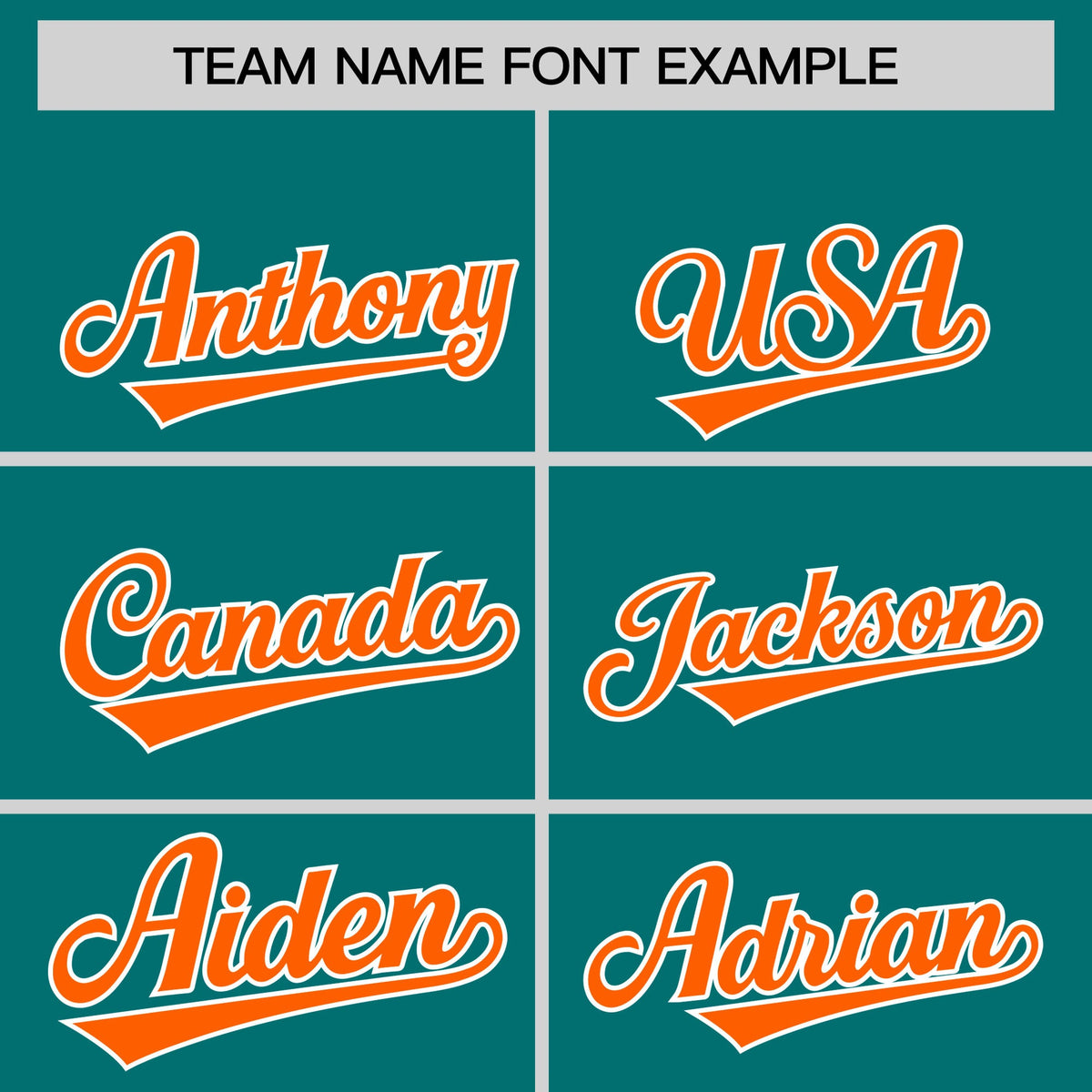 Custom Hockey Hoodie Jersey Teal Orange Classic Style Add Name,Number & Logo