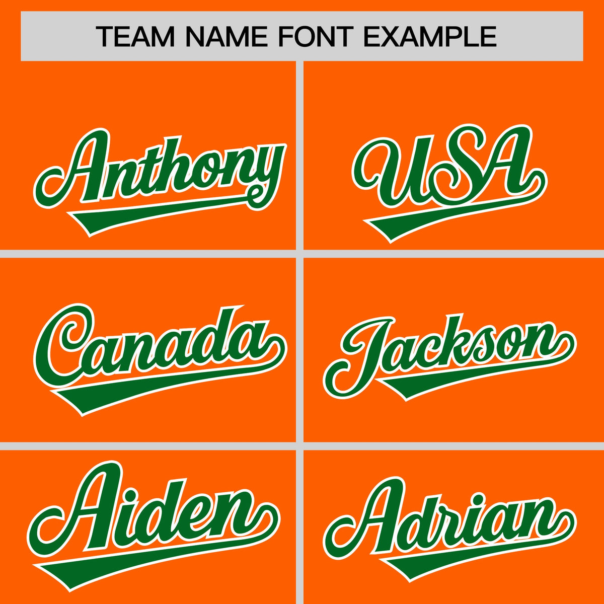 Custom Hockey Hoodie Jersey Orange Kelly Green Classic Style Add Name,Number & Logo