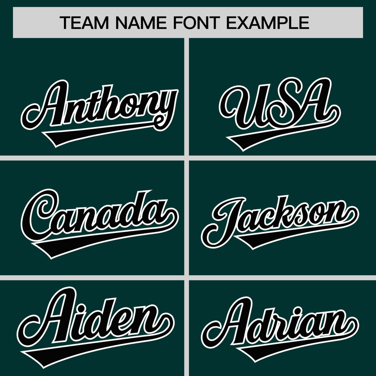 Custom Hockey Hoodie Jersey Midnight Green Black Classic Style Add Name,Number & Logo