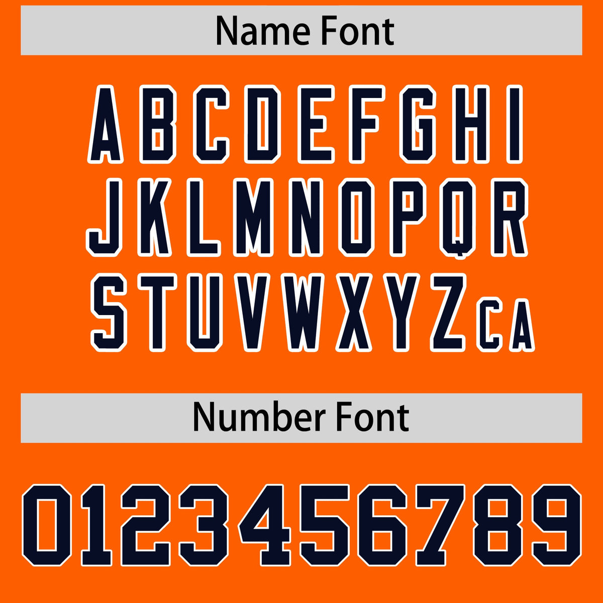 Custom Hockey Hoodie Jersey Orange Navy Classic Style Add Name,Number & Logo